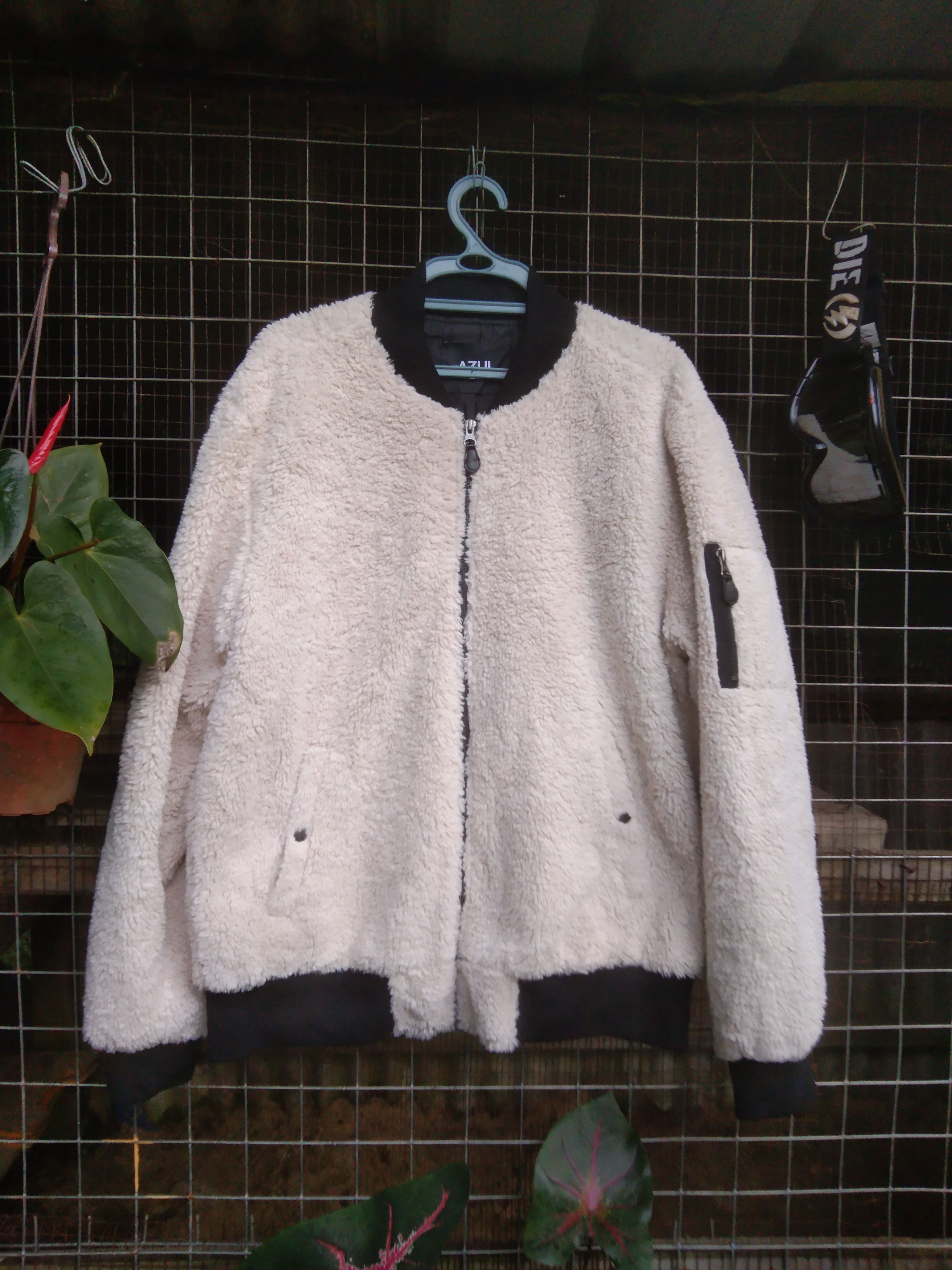 Japanese Brand × MOUSSY AZUL by MOUSSY FLEECE SHERPA JACKET Size US L / EU 52-54 / 3 - 1 Thumbnail