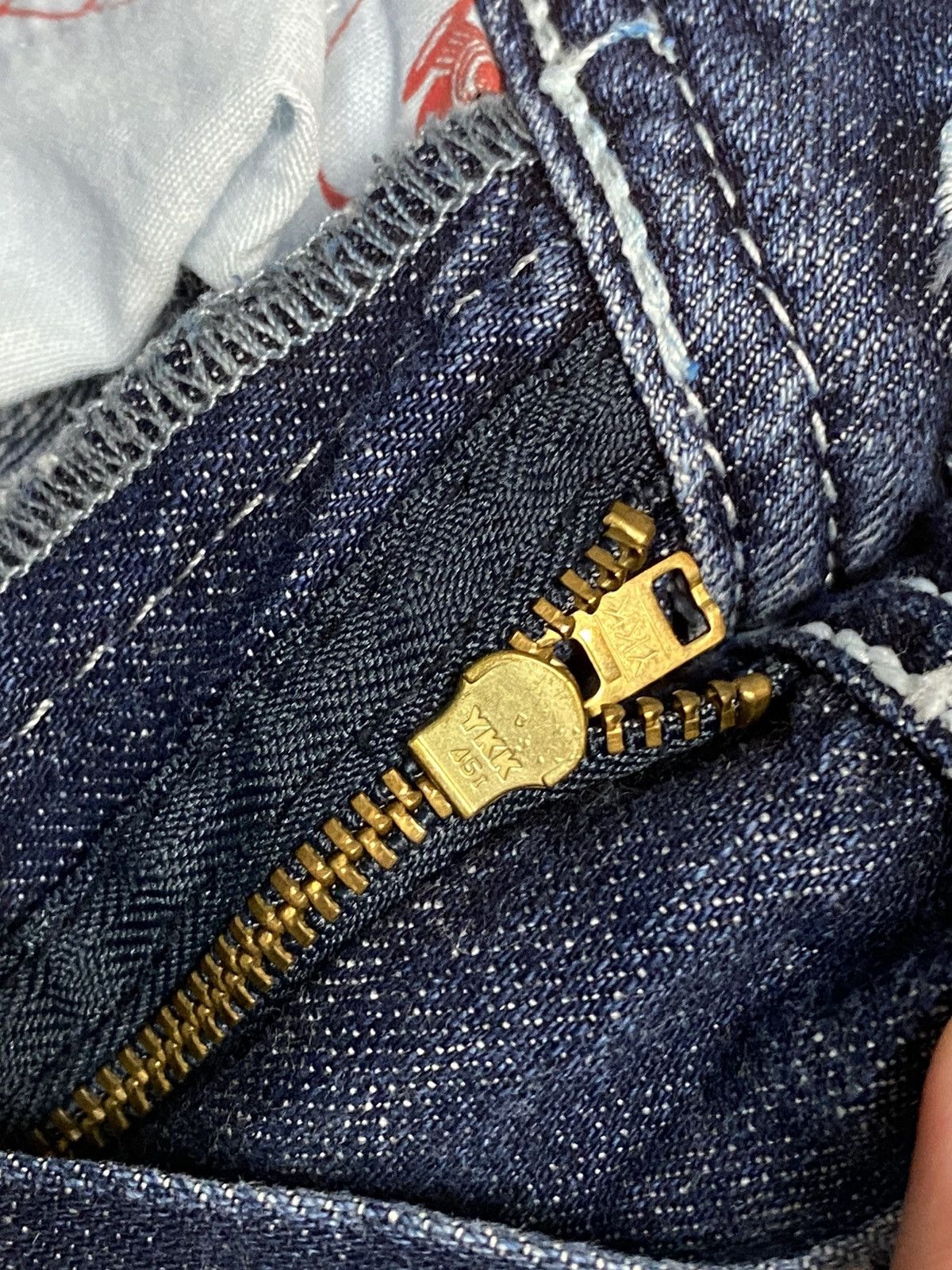 True Religion Rare True Religion 32 Drip Y2K Denim Pants Travis Vibe Size US 32 / EU 48 - 6 Thumbnail