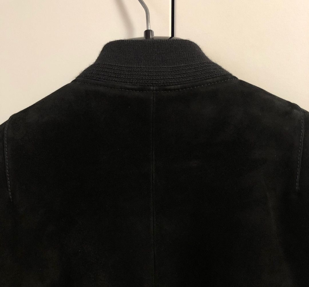 Saint Laurent Paris Saint Laurent Black suede jacket Size US S / EU 44-46 / 1 - 4 Thumbnail