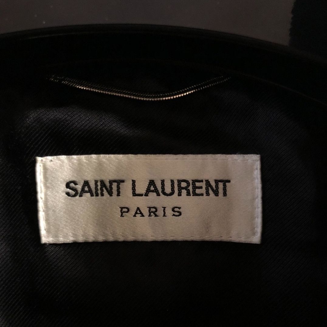 Saint Laurent Paris Saint Laurent Black suede jacket Size US S / EU 44-46 / 1 - 5 Thumbnail
