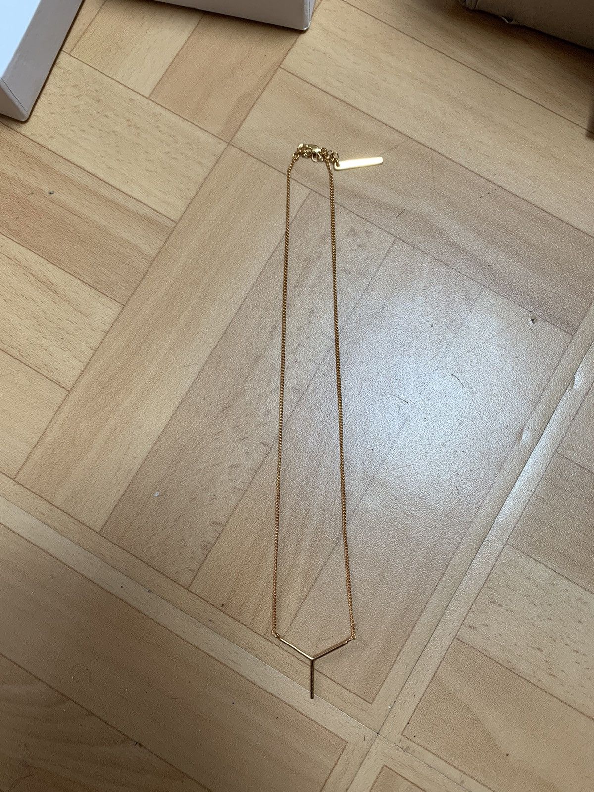 Y/Project Y/Project Y-shaped Gold Necklace Size ONE SIZE - 3 Thumbnail