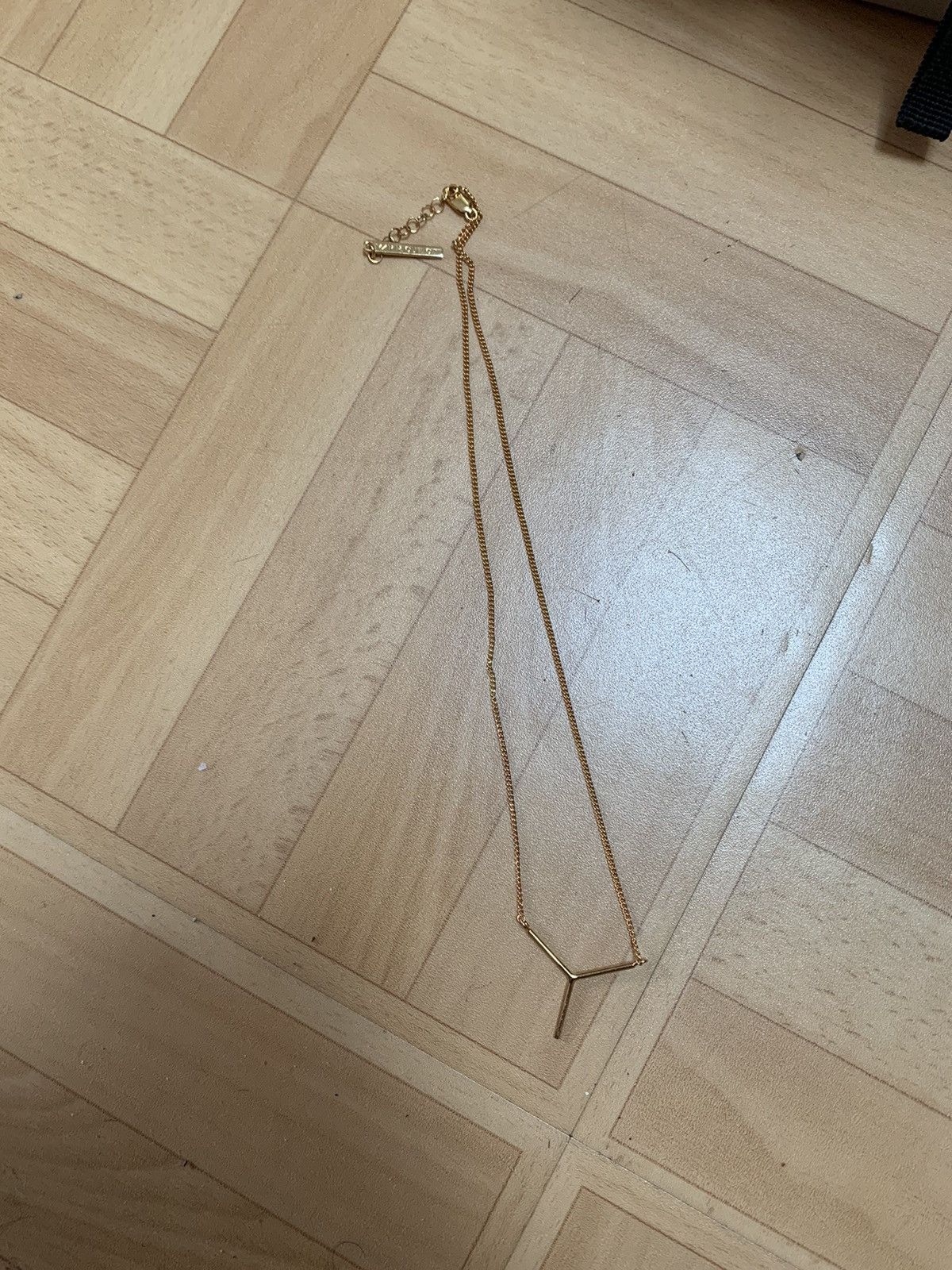 Y/Project Y/Project Y-shaped Gold Necklace Size ONE SIZE - 6 Thumbnail