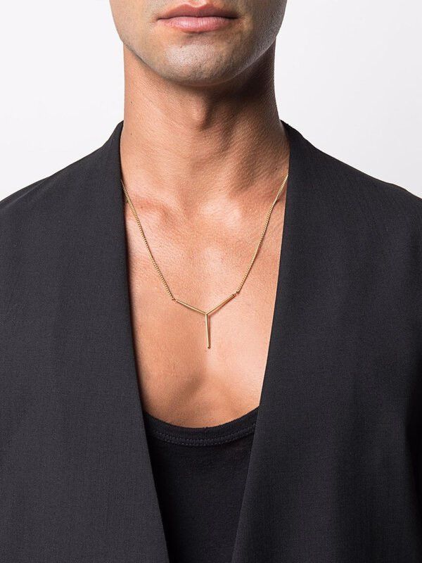 Y/Project Y/Project Y-shaped Gold Necklace Size ONE SIZE - 4 Thumbnail