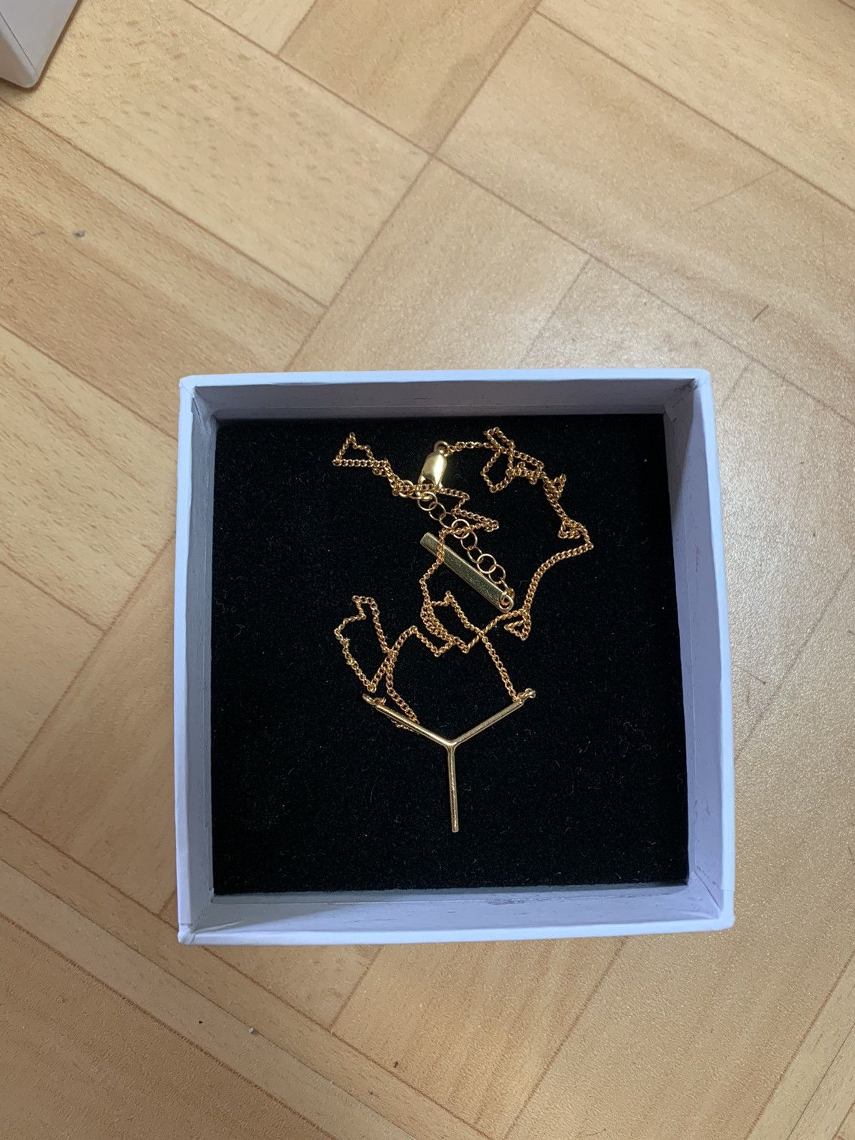 Y/Project Y/Project Y-shaped Gold Necklace Size ONE SIZE - 2 Thumbnail
