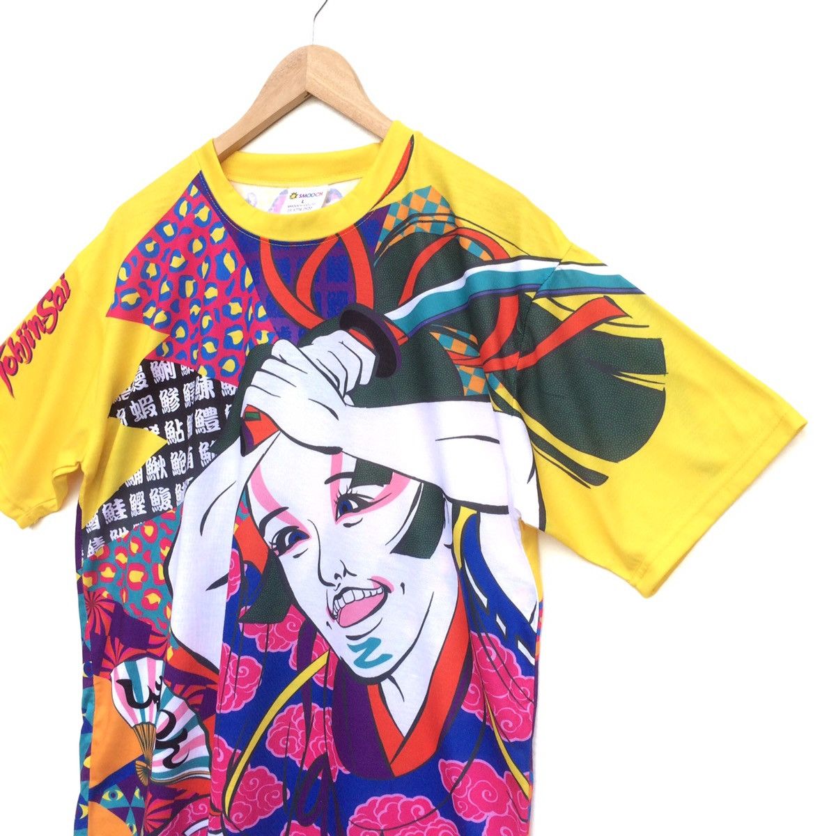 Japanese Brand × Vintage Rare Geisha Samurai Overprinted japanese brand Size US L / EU 52-54 / 3 - 3 Thumbnail