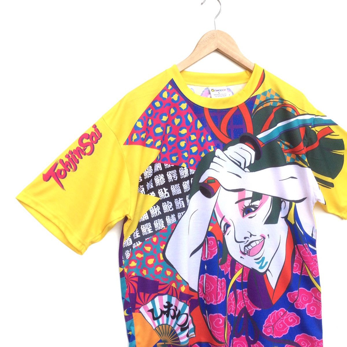Japanese Brand × Vintage Rare Geisha Samurai Overprinted japanese brand Size US L / EU 52-54 / 3 - 2 Thumbnail