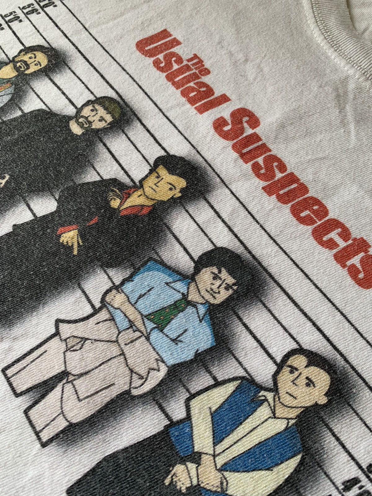Other Vintage The Usual Suspects 90’s white logo tee Size US L / EU 52-54 / 3 - 3 Thumbnail