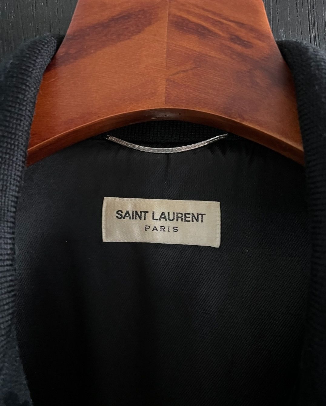 Saint Laurent Paris Saint Laurent Classic black leopard print jacket Size US M / EU 48-50 / 2 - 4 Thumbnail