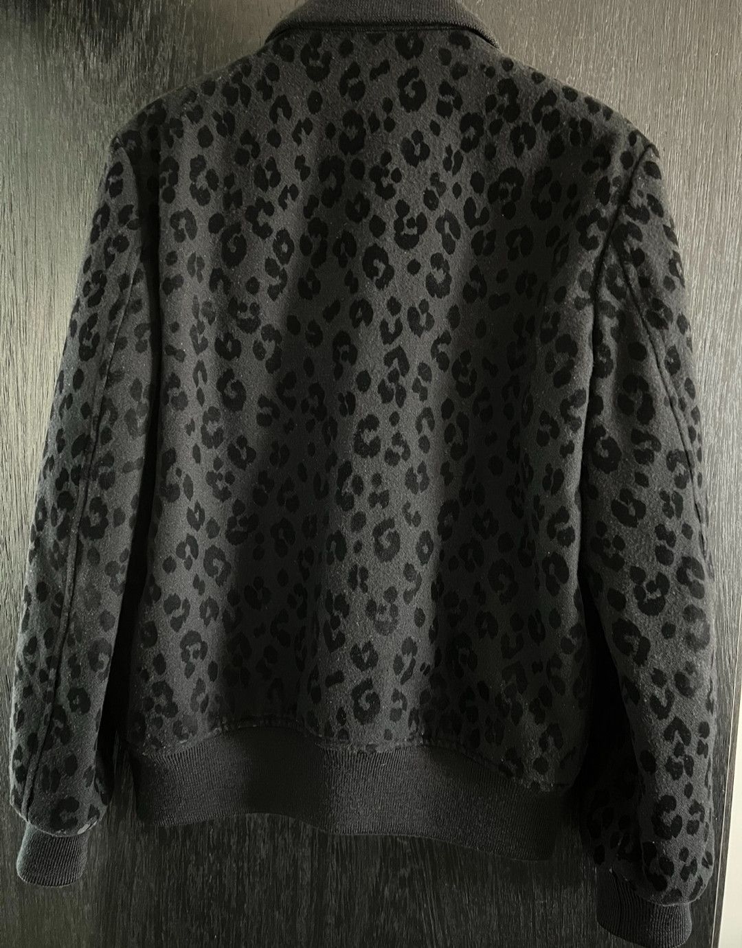 Saint Laurent Paris Saint Laurent Classic black leopard print jacket Size US M / EU 48-50 / 2 - 2 Thumbnail