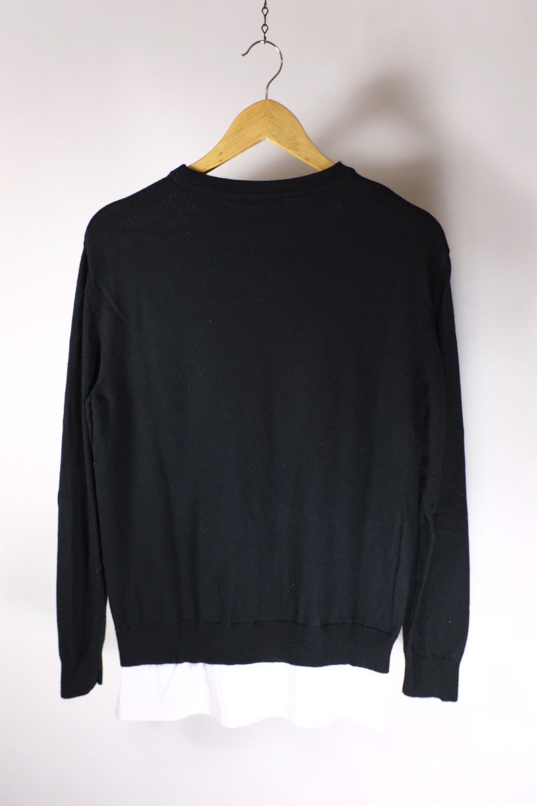 Moschino Unisex Moschino Layered Knit Sweater Size US L / EU 52-54 / 3 - 2 Thumbnail