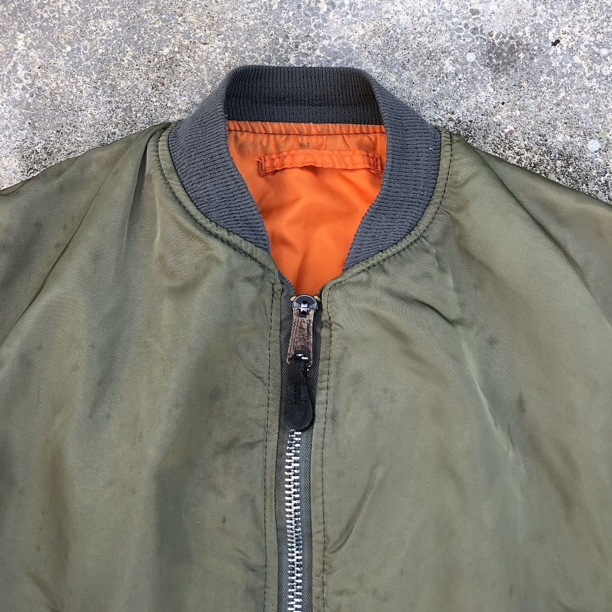 Alpha Industries Vintage Alpha Industries Flyers Man Intermediate MA-1 Jacket Size US M / EU 48-50 / 2 - 8 Thumbnail