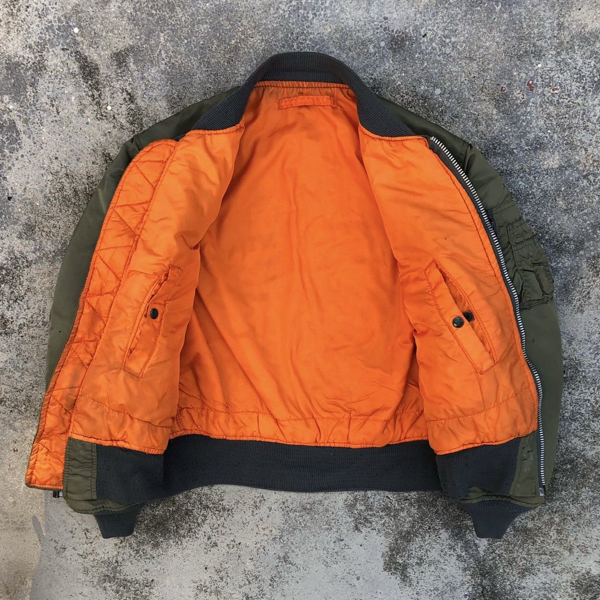 Alpha Industries Vintage Alpha Industries Flyers Man Intermediate MA-1 Jacket Size US M / EU 48-50 / 2 - 11 Thumbnail