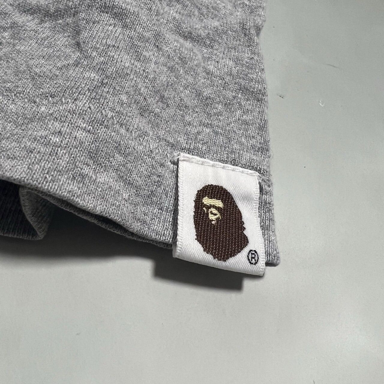 Bape BAPE APE HEAD Gray TEE Size US M / EU 48-50 / 2 - 2 Thumbnail