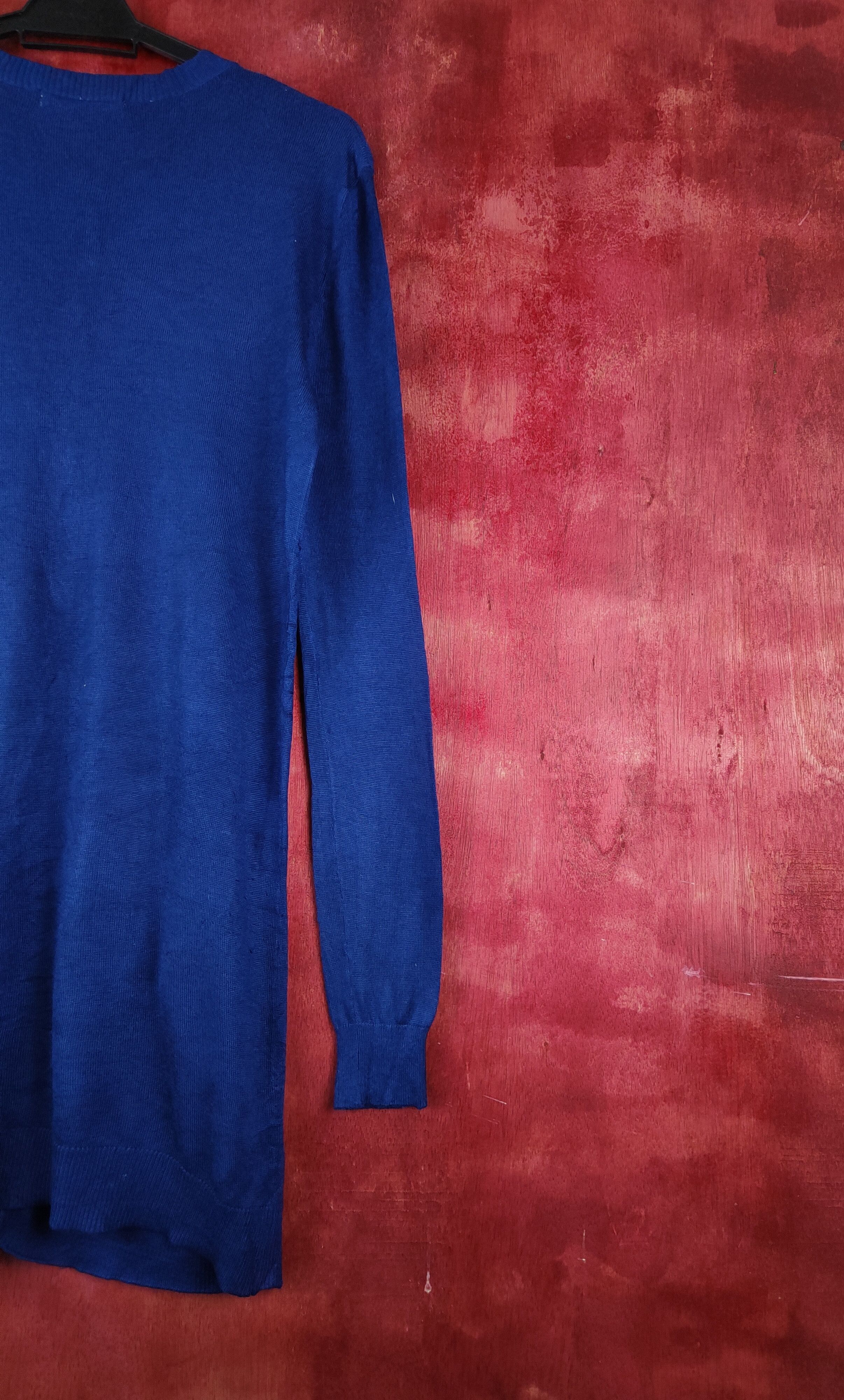 Japanese Brand × MOUSSY Moussy Dark Blue Knitwear long Cardigan #S1218 Size M / US 6-8 / IT 42-44 - 9 Thumbnail