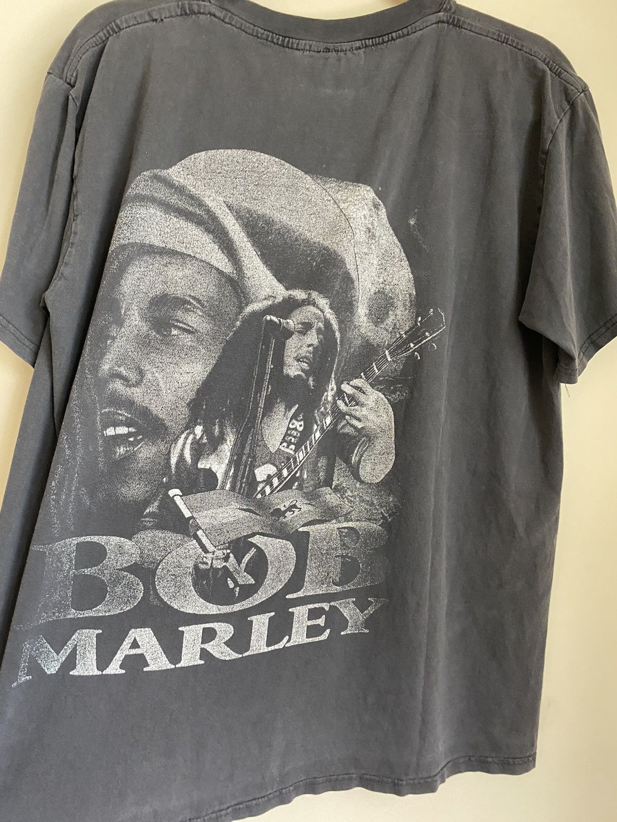 Bob Marley × Rap Tees × Vintage Vintage 90s Bob Marley Boot Rap Tee Size US XL / EU 56 / 4 - 5 Thumbnail