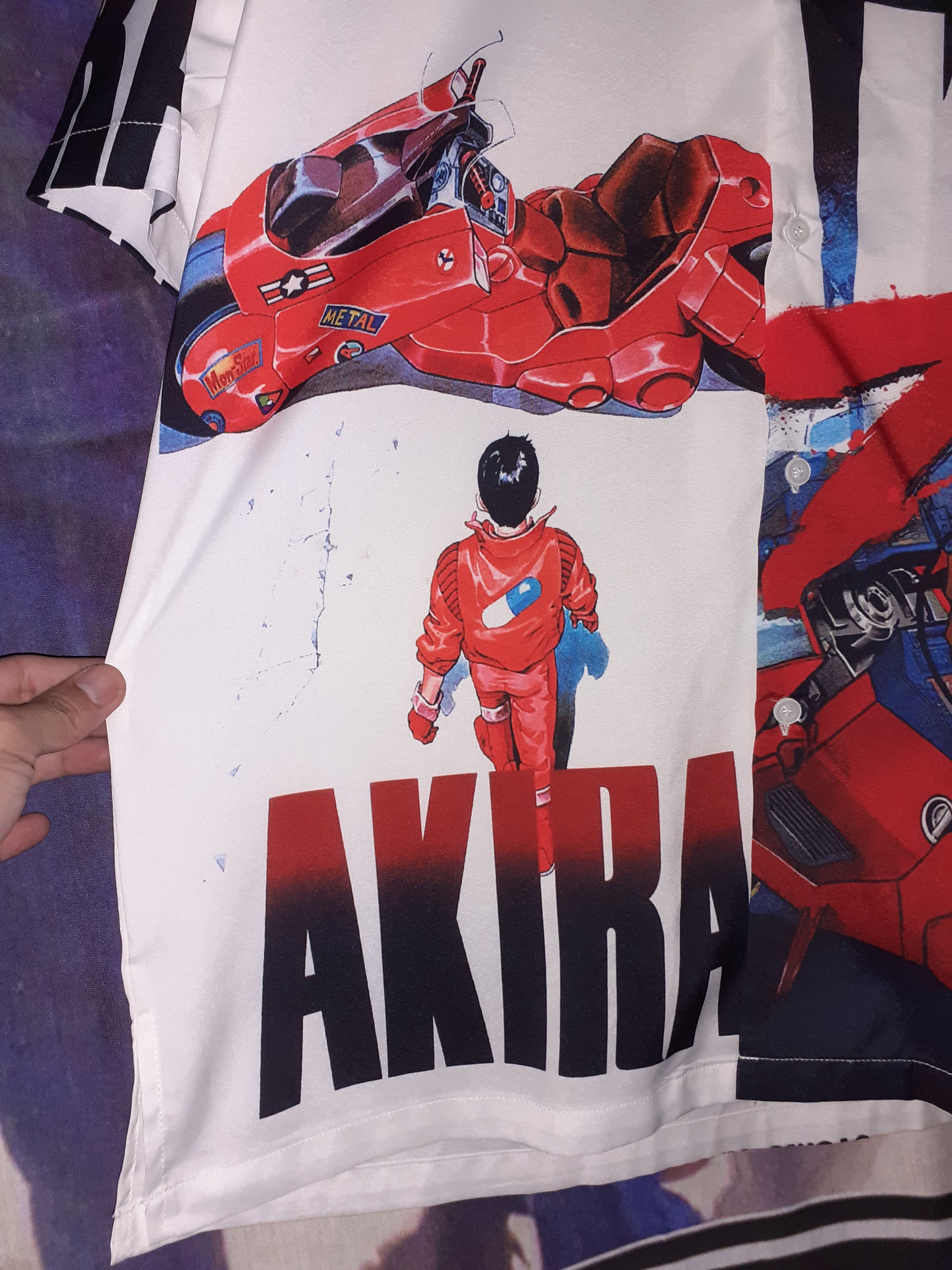 Other Akira Shirt Overprint 00s Rare Fashion Victim Size US L / EU 52-54 / 3 - 5 Thumbnail