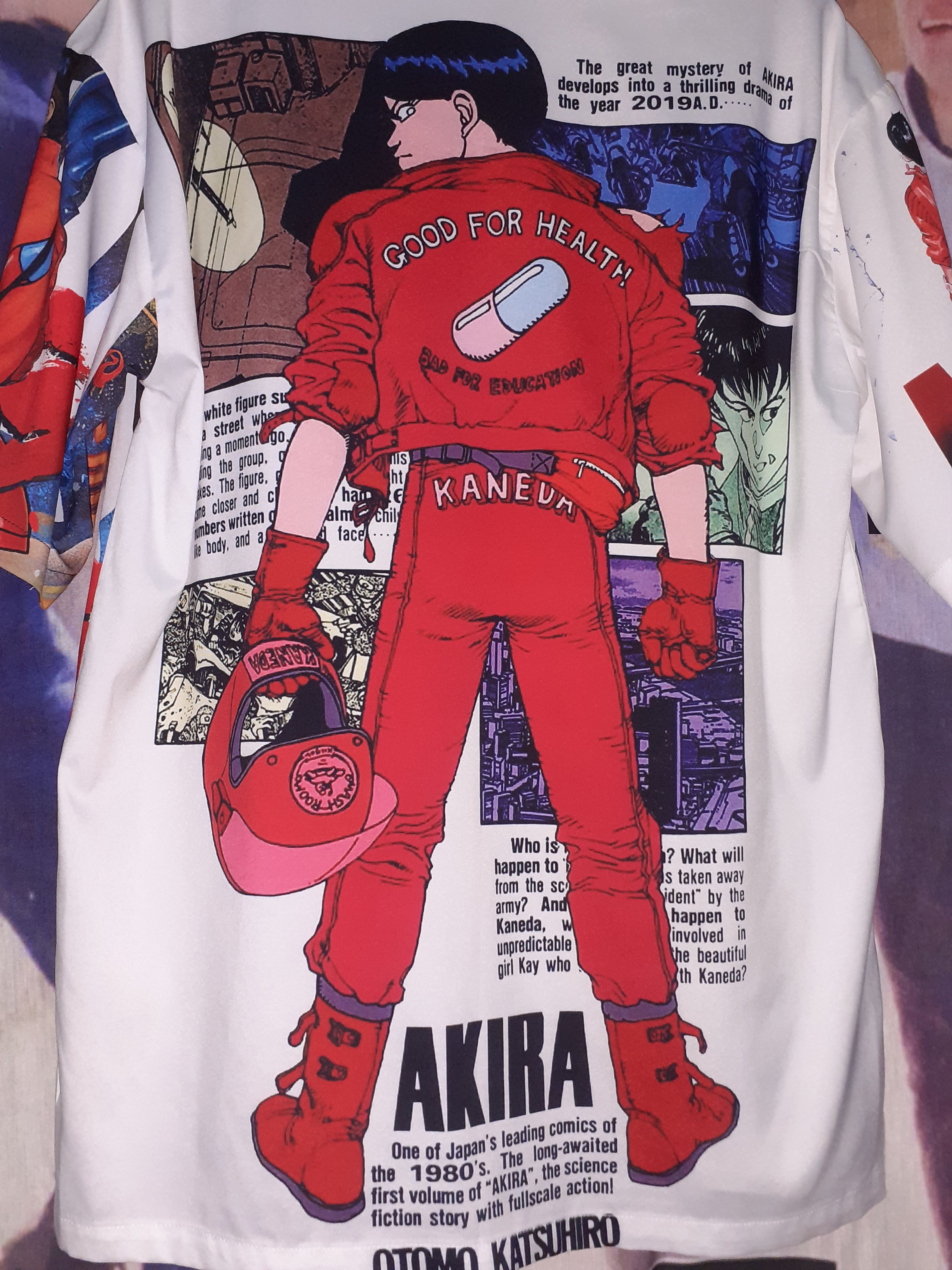 Other Akira Shirt Overprint 00s Rare Fashion Victim Size US L / EU 52-54 / 3 - 3 Thumbnail