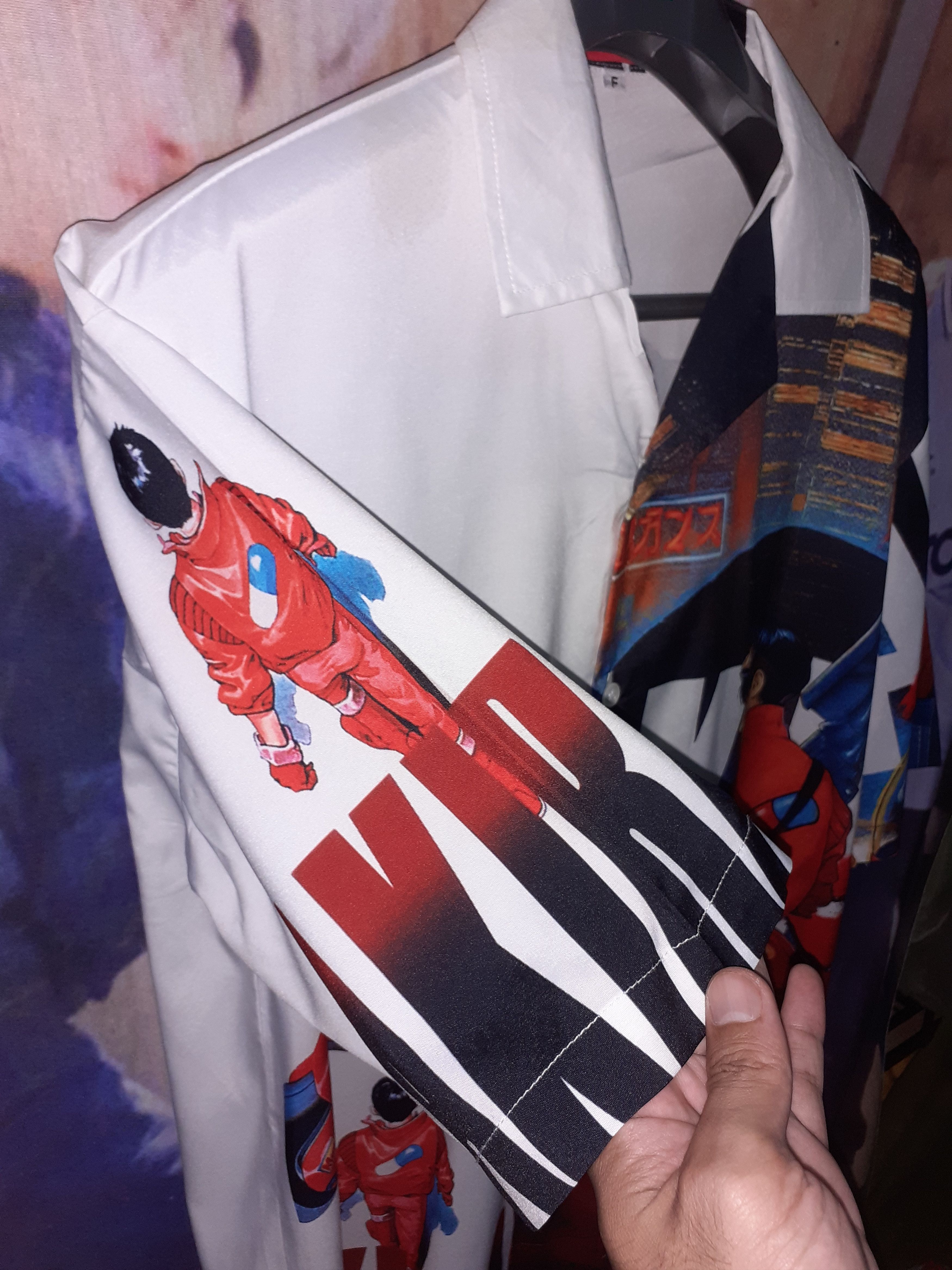 Other Akira Shirt Overprint 00s Rare Fashion Victim Size US L / EU 52-54 / 3 - 7 Thumbnail
