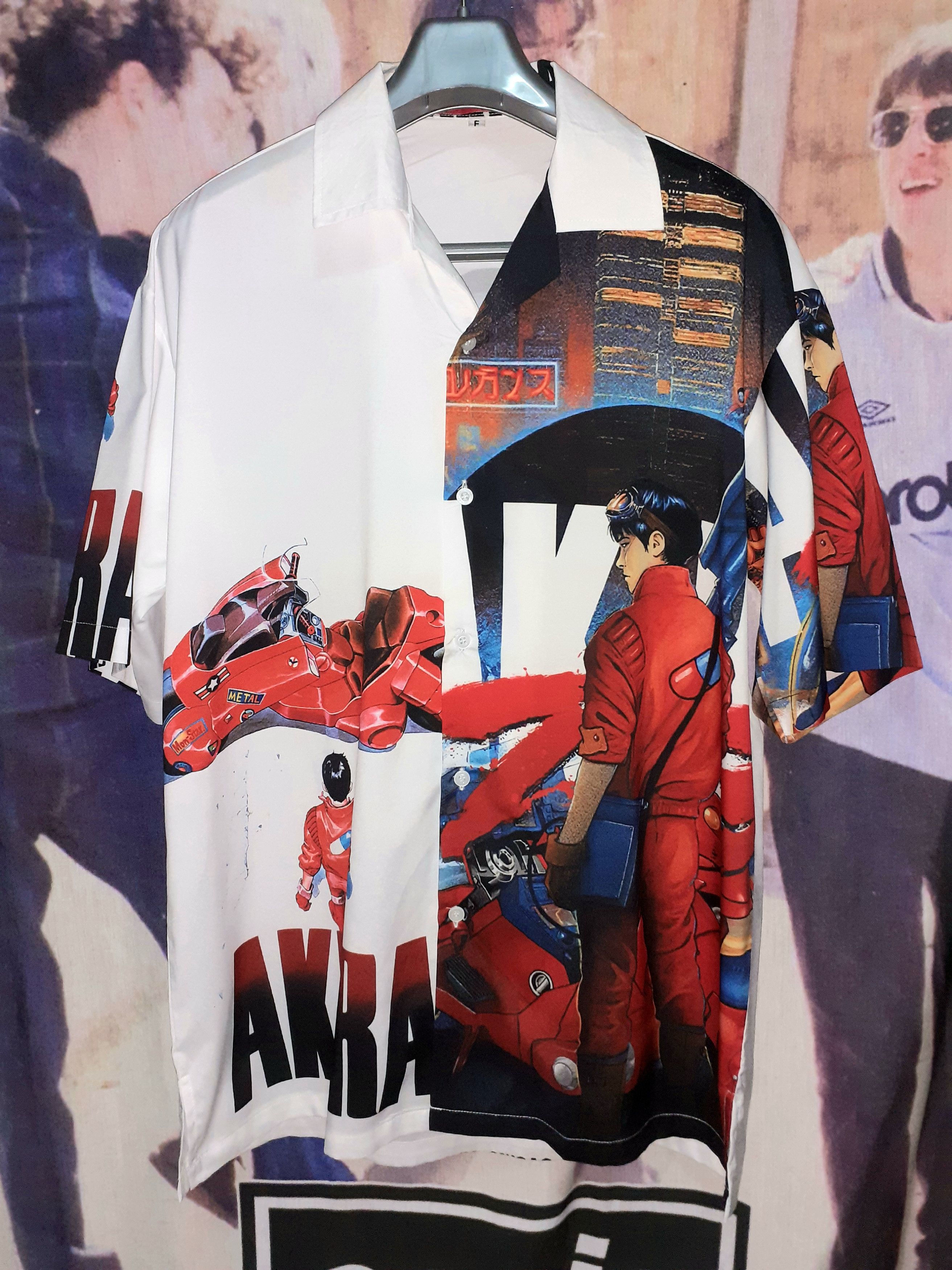 Other Akira Shirt Overprint 00s Rare Fashion Victim Size US L / EU 52-54 / 3 - 1 Thumbnail