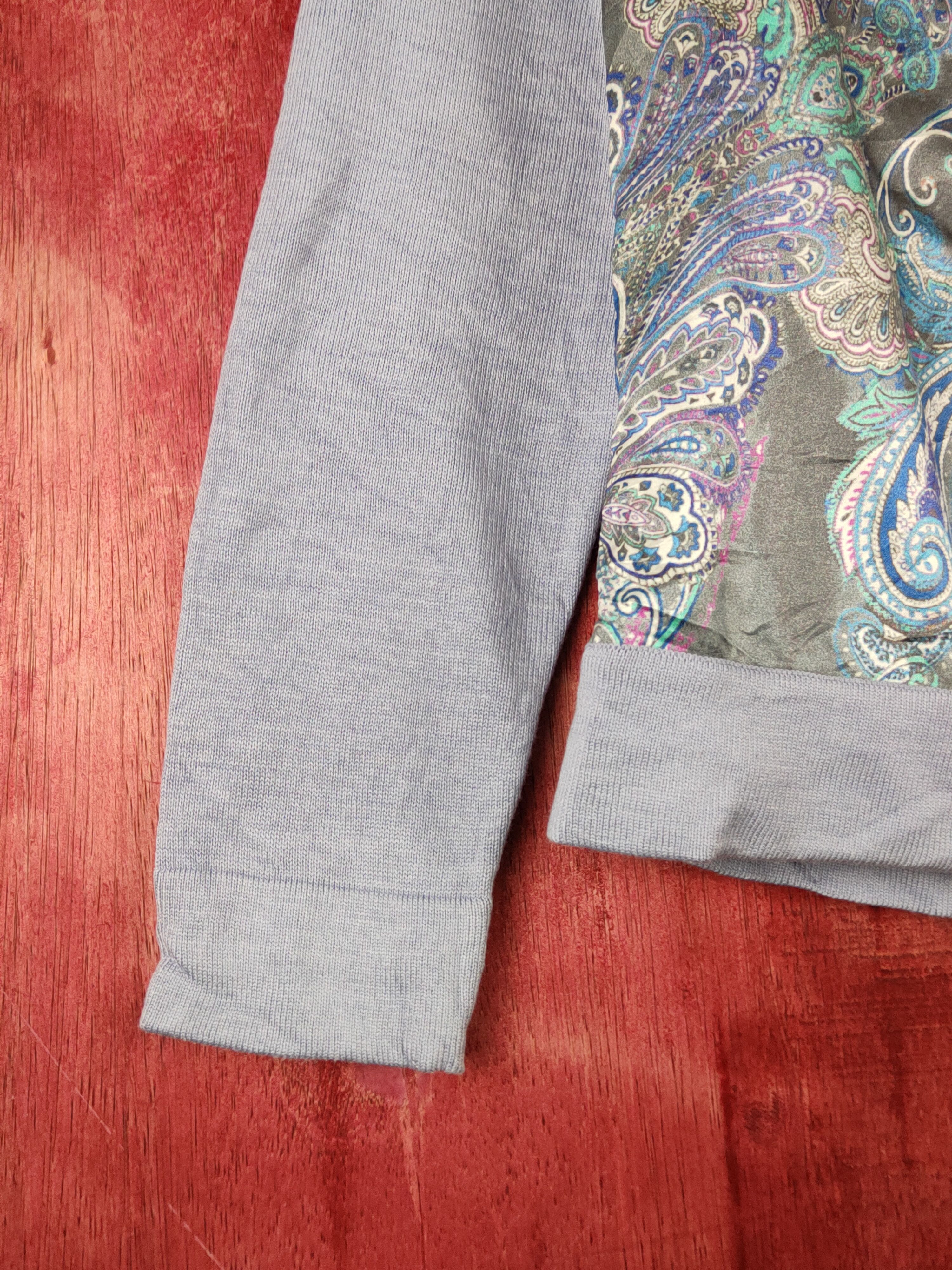 Japanese Brand Out Zon Baby Blue Knitwear Cardigan #S1212 Size M / US 6-8 / IT 42-44 - 4 Thumbnail
