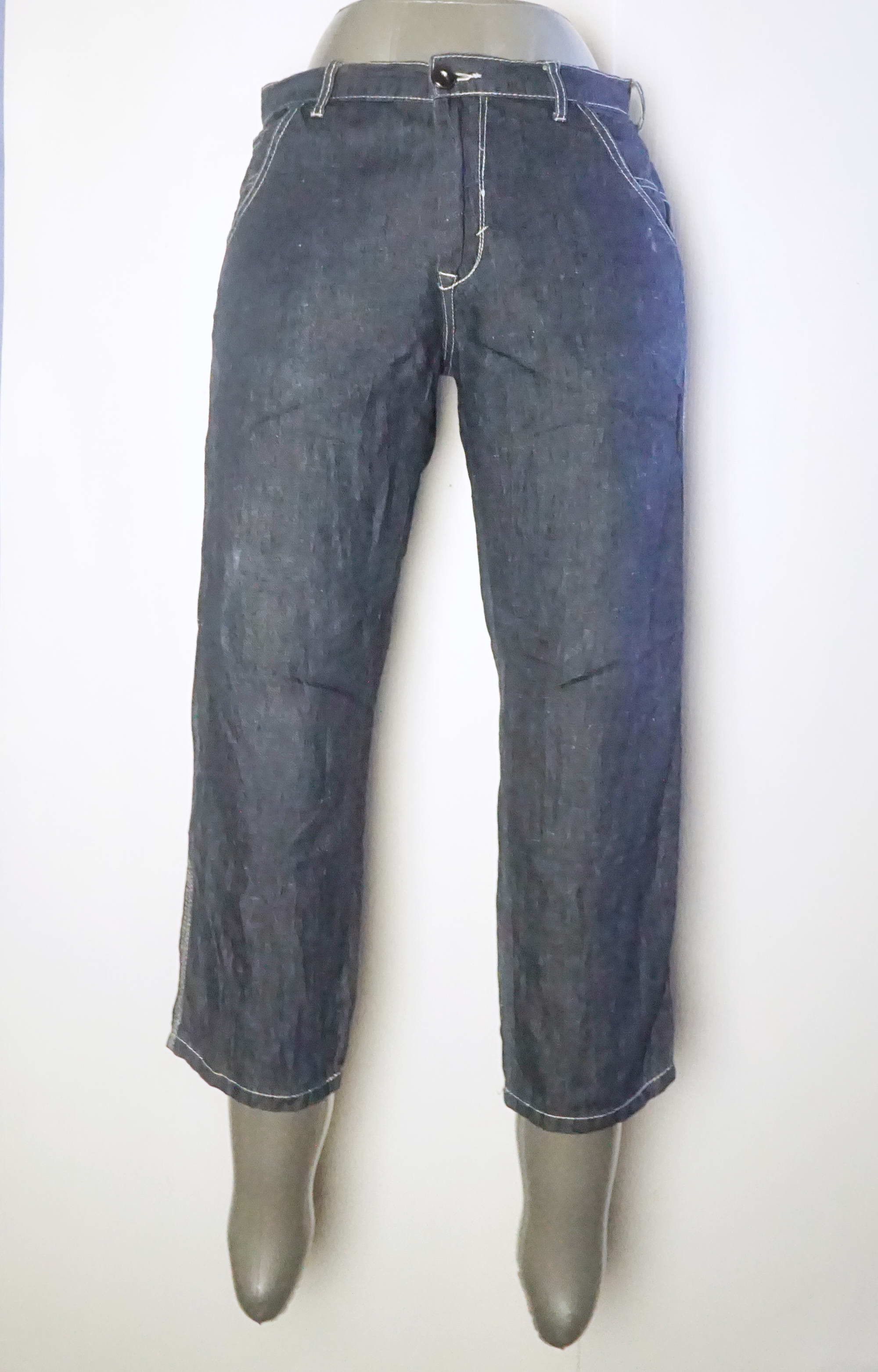Japanese Brand TEMPTATION Soft Jeans Size US 32 / EU 48 - 13 Thumbnail