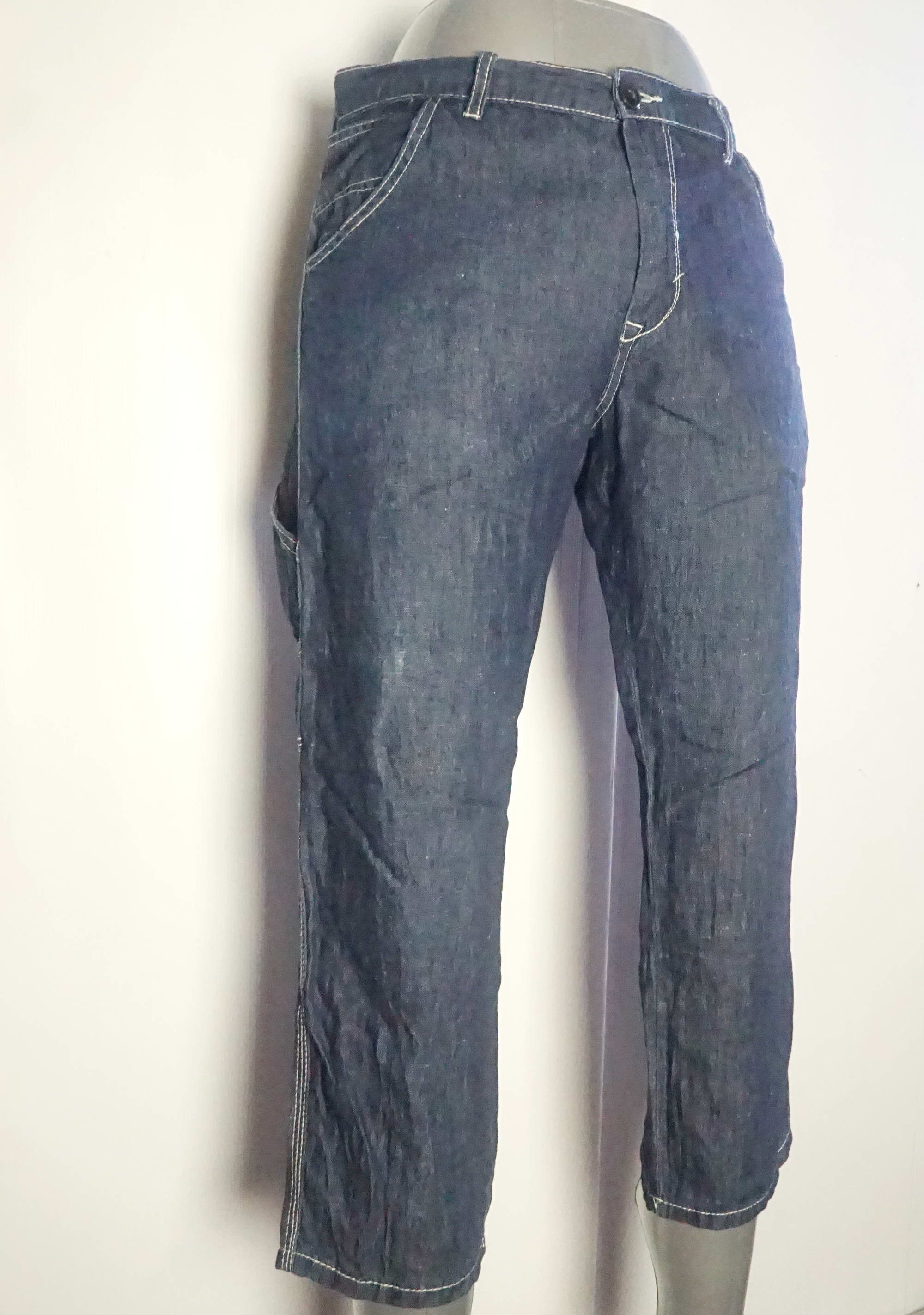Japanese Brand TEMPTATION Soft Jeans Size US 32 / EU 48 - 11 Thumbnail
