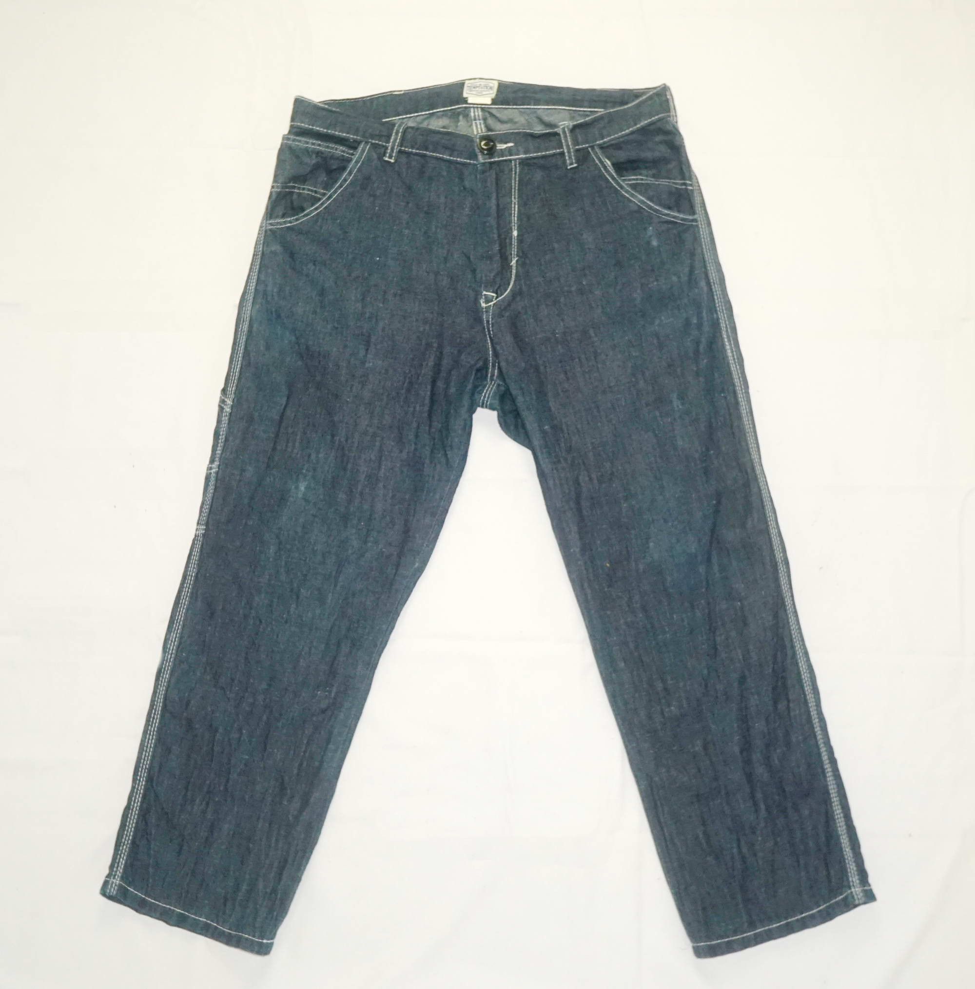 Japanese Brand TEMPTATION Soft Jeans Size US 32 / EU 48 - 2 Thumbnail