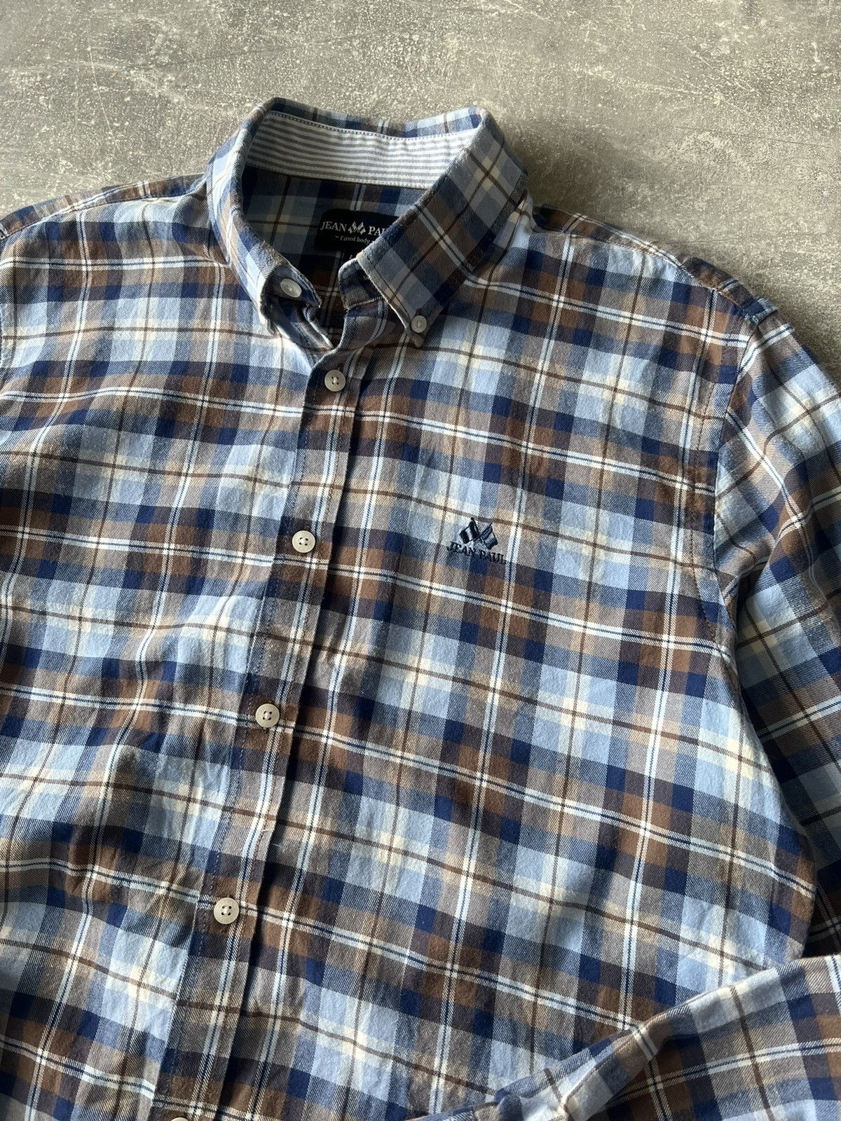 Vintage Jean Paul Button Shirt Size L Size US L / EU 52-54 / 3 - 2 Thumbnail