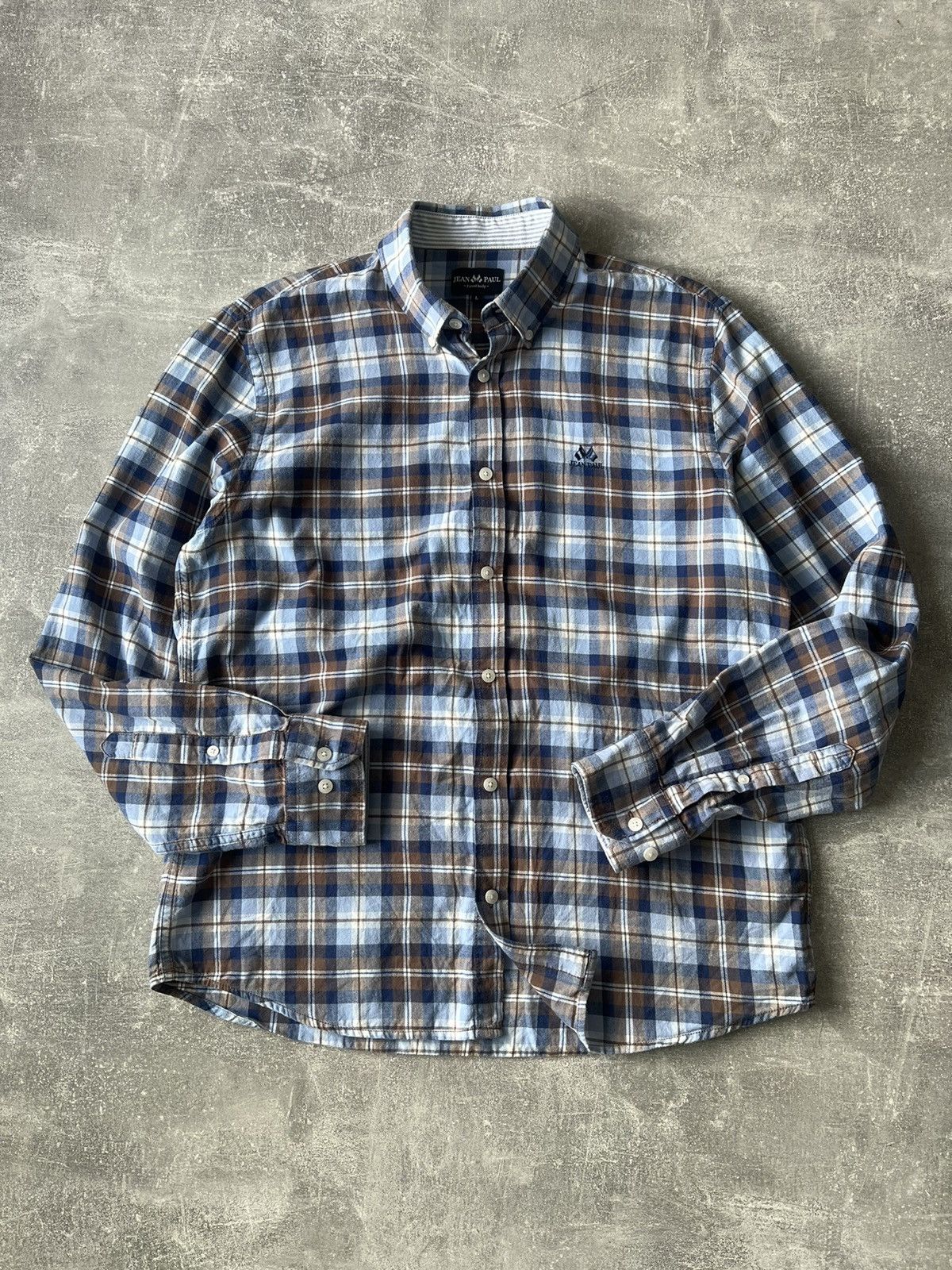 Vintage Jean Paul Button Shirt Size L Size US L / EU 52-54 / 3 - 1 Thumbnail