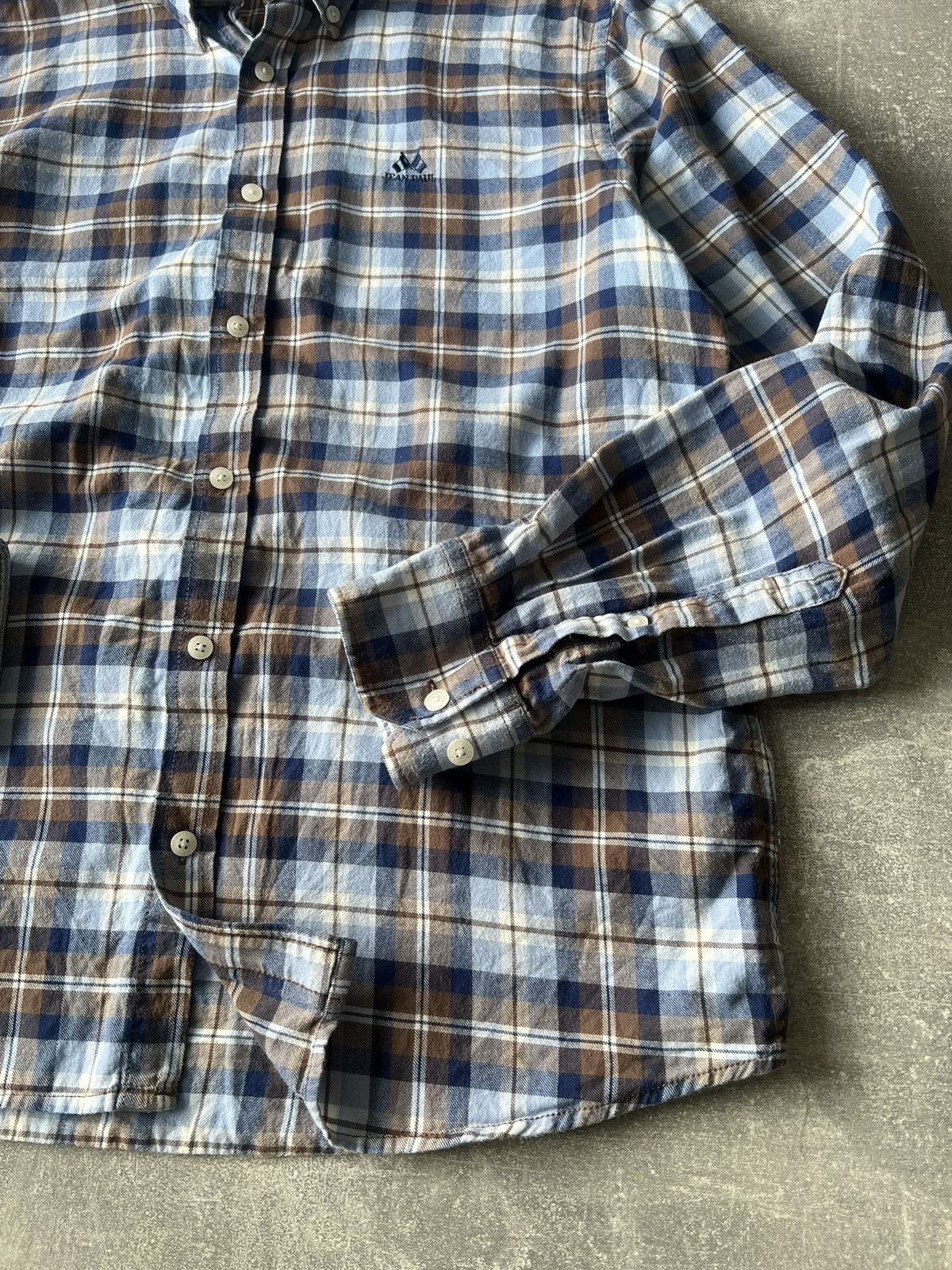 Vintage Jean Paul Button Shirt Size L Size US L / EU 52-54 / 3 - 3 Thumbnail