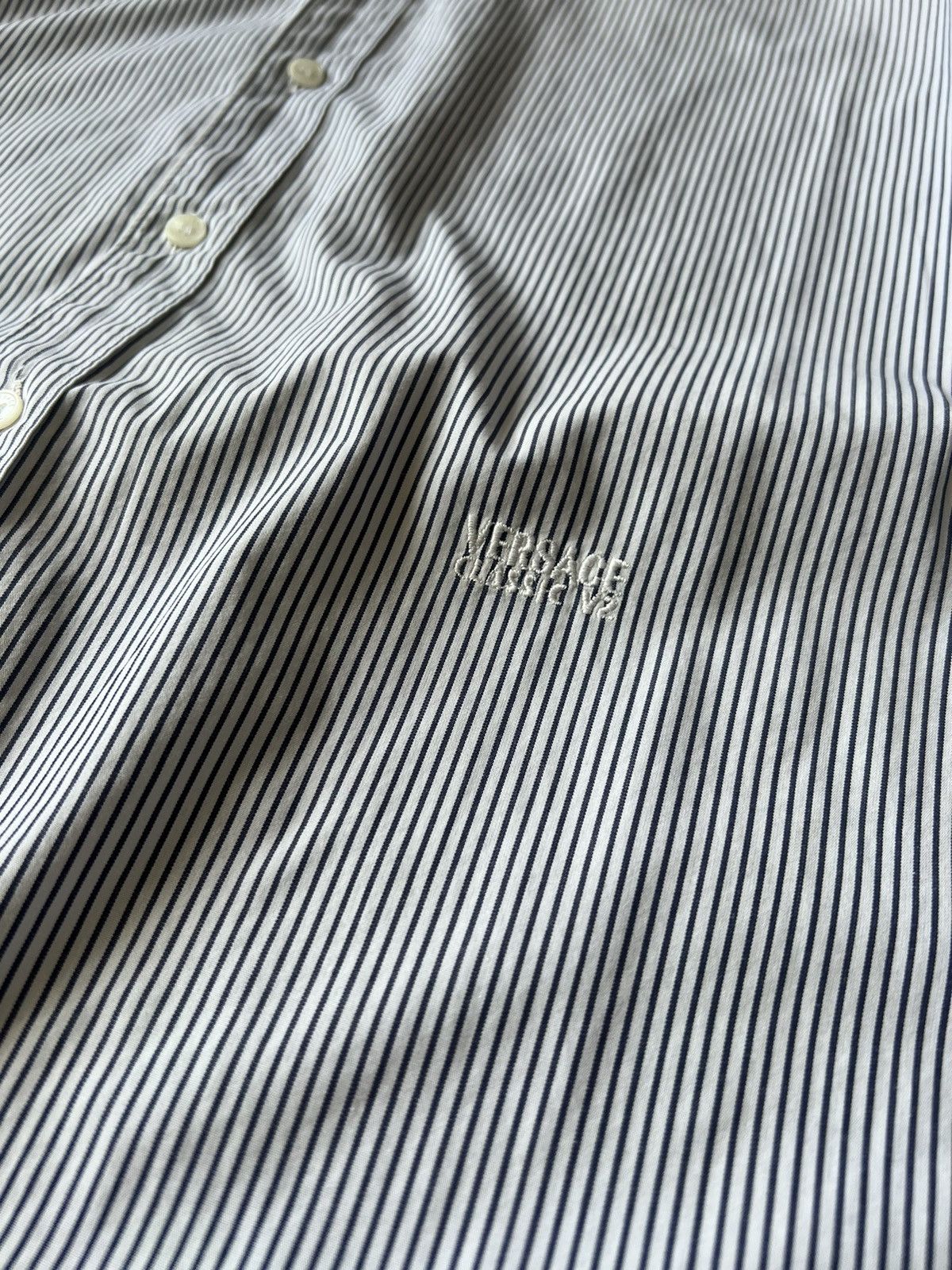 Versace Jeans Couture Vintage Versace V2 Long Sleeve Shirt Size M - L 16 / 41 Size US L / EU 52-54 / 3 - 4 Thumbnail