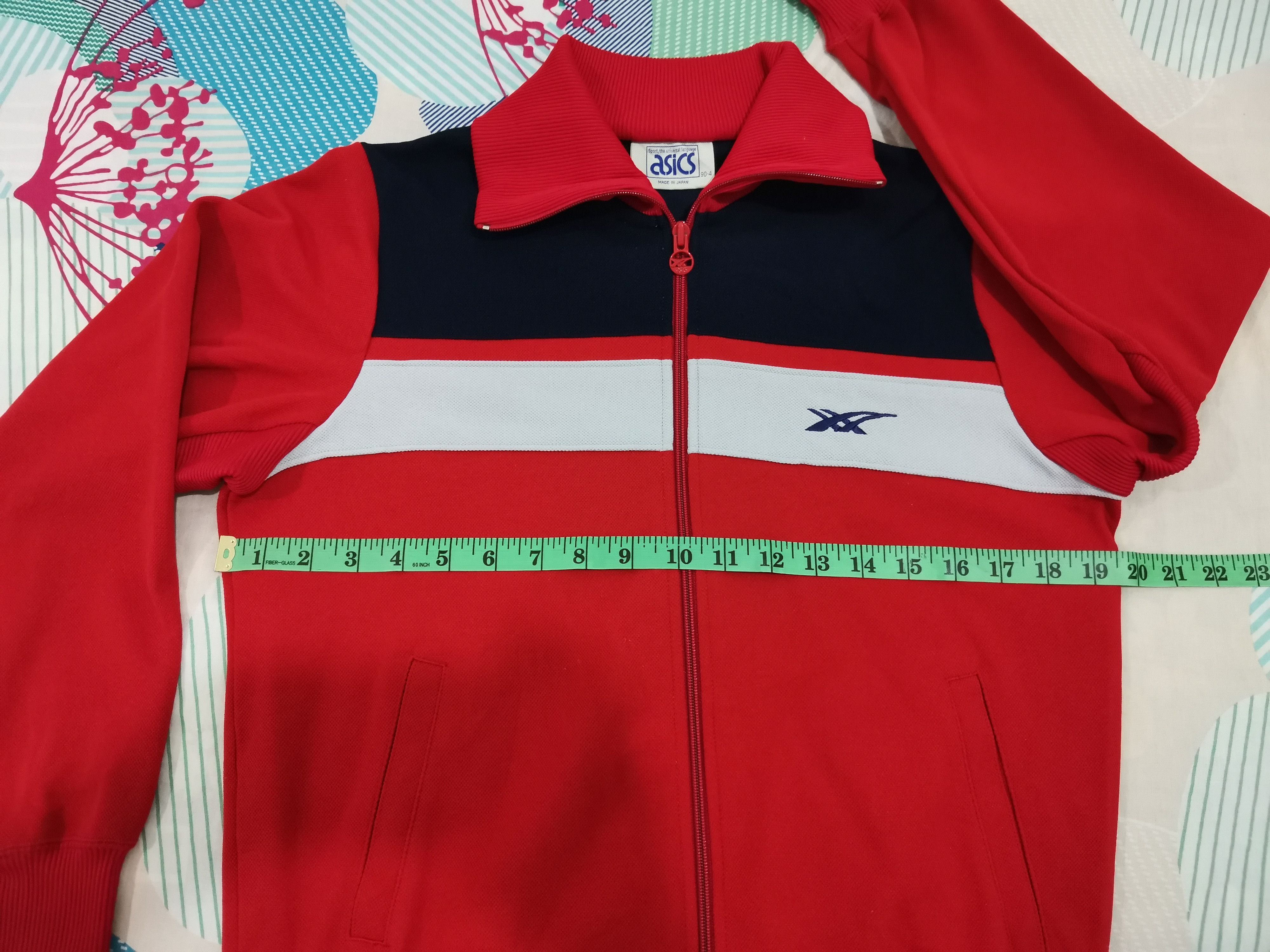 Asics Vintage ASICS Jacket Sweater Sports Rare Colour Size US M / EU 48-50 / 2 - 6 Thumbnail