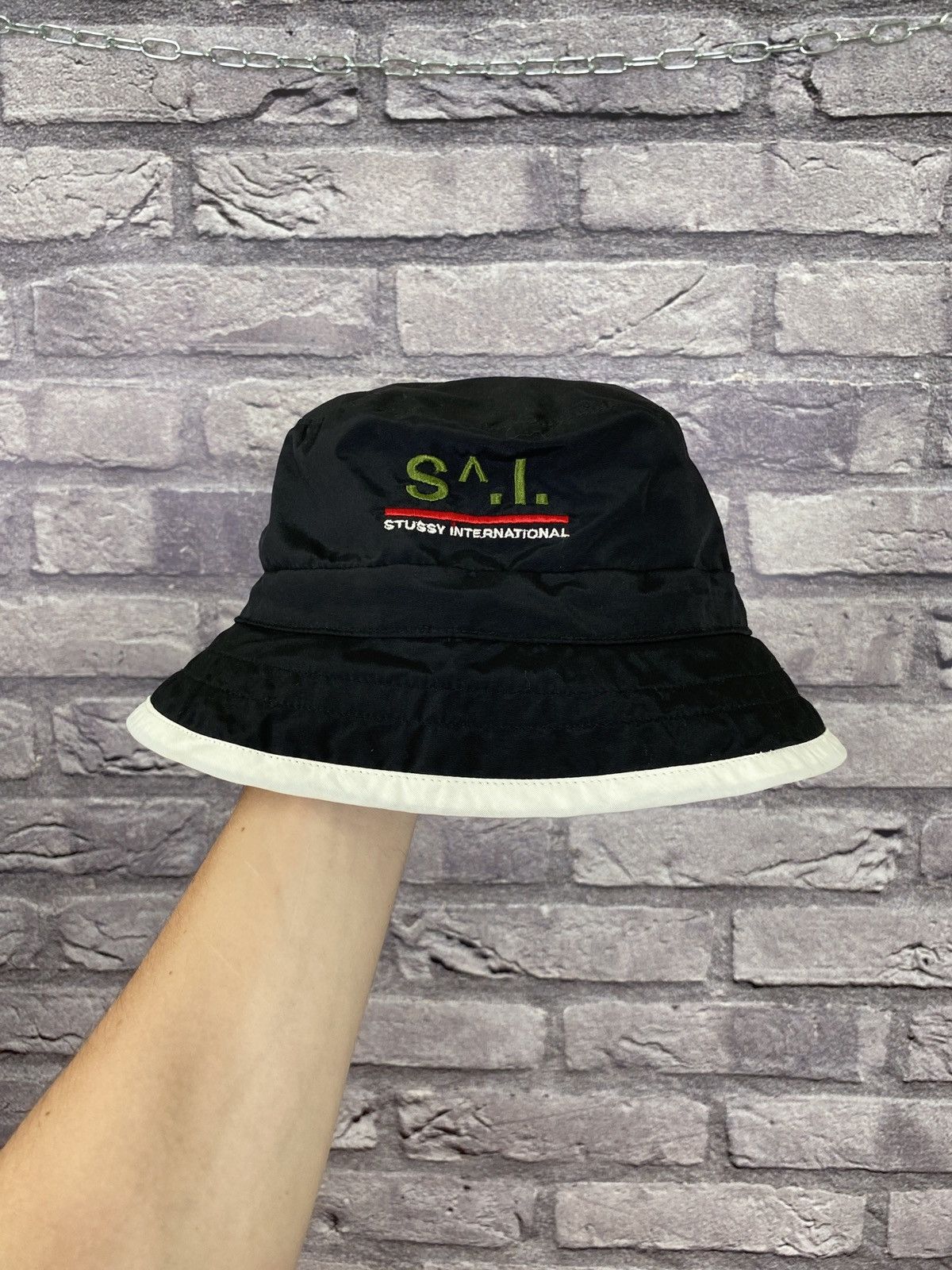 Stussy Vintage very rare nylon panama cap hats Stussy international Size ONE SIZE - 1 Thumbnail