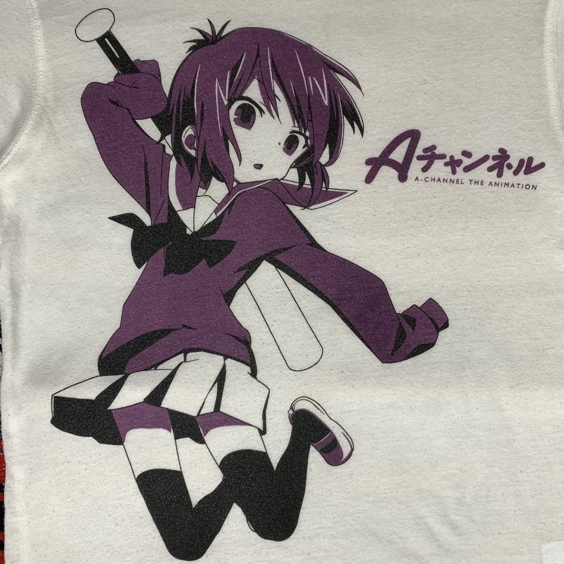 Anime × Vintage Ichii Tooru Anime Characters Tee Channel The Animation Size US S / EU 44-46 / 1 - 5 Thumbnail