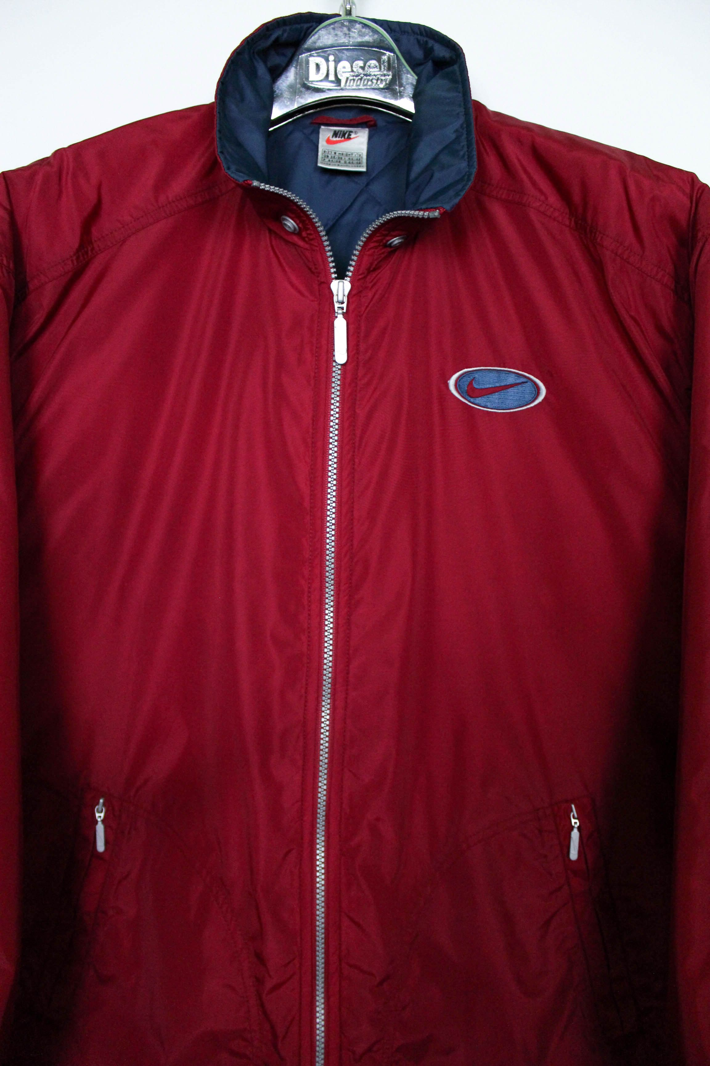 Nike Nike Rare Vintage Big Logo Insulated Oversized Zip Jacket Size US M / EU 48-50 / 2 - 3 Thumbnail