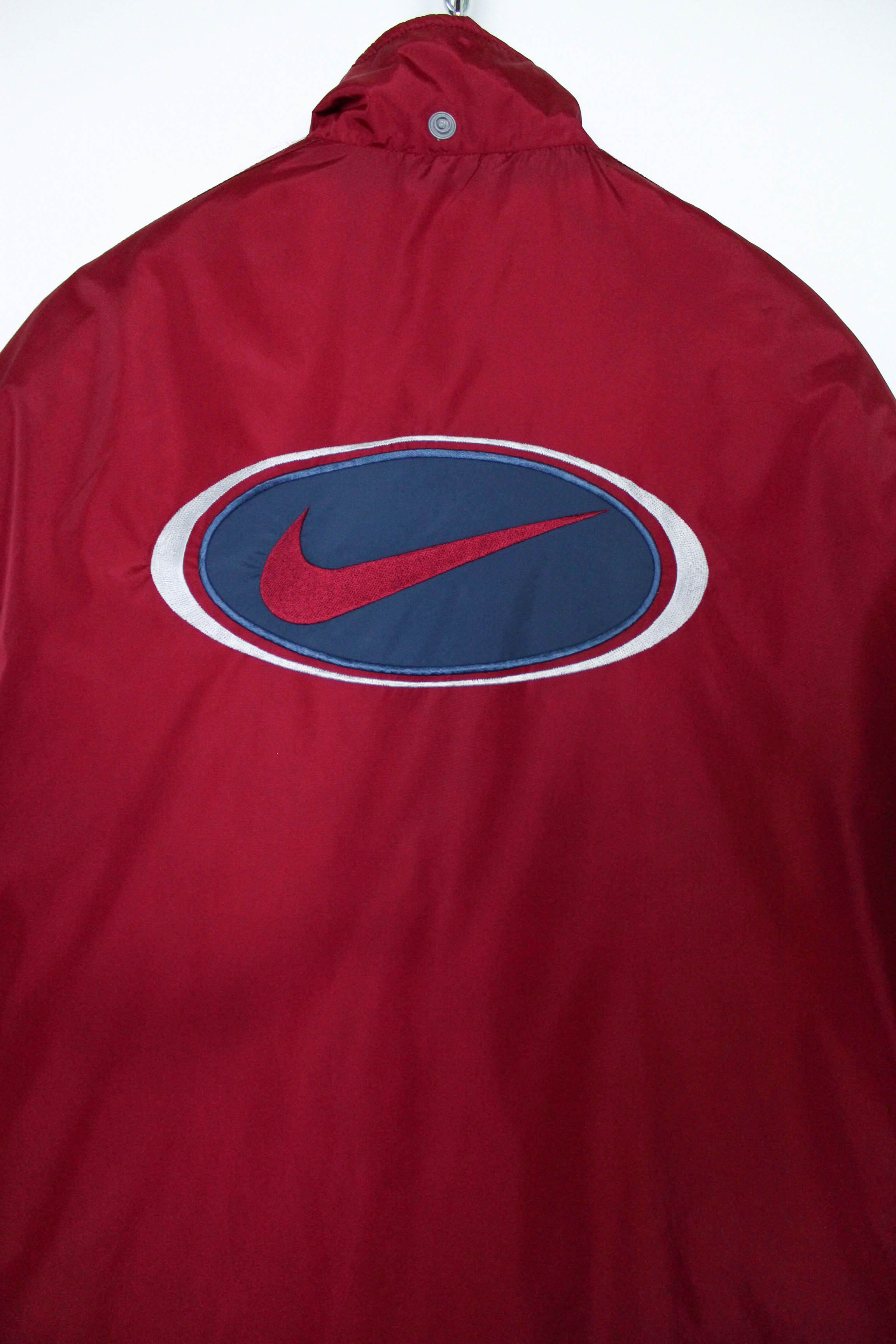 Nike Nike Rare Vintage Big Logo Insulated Oversized Zip Jacket Size US M / EU 48-50 / 2 - 4 Thumbnail