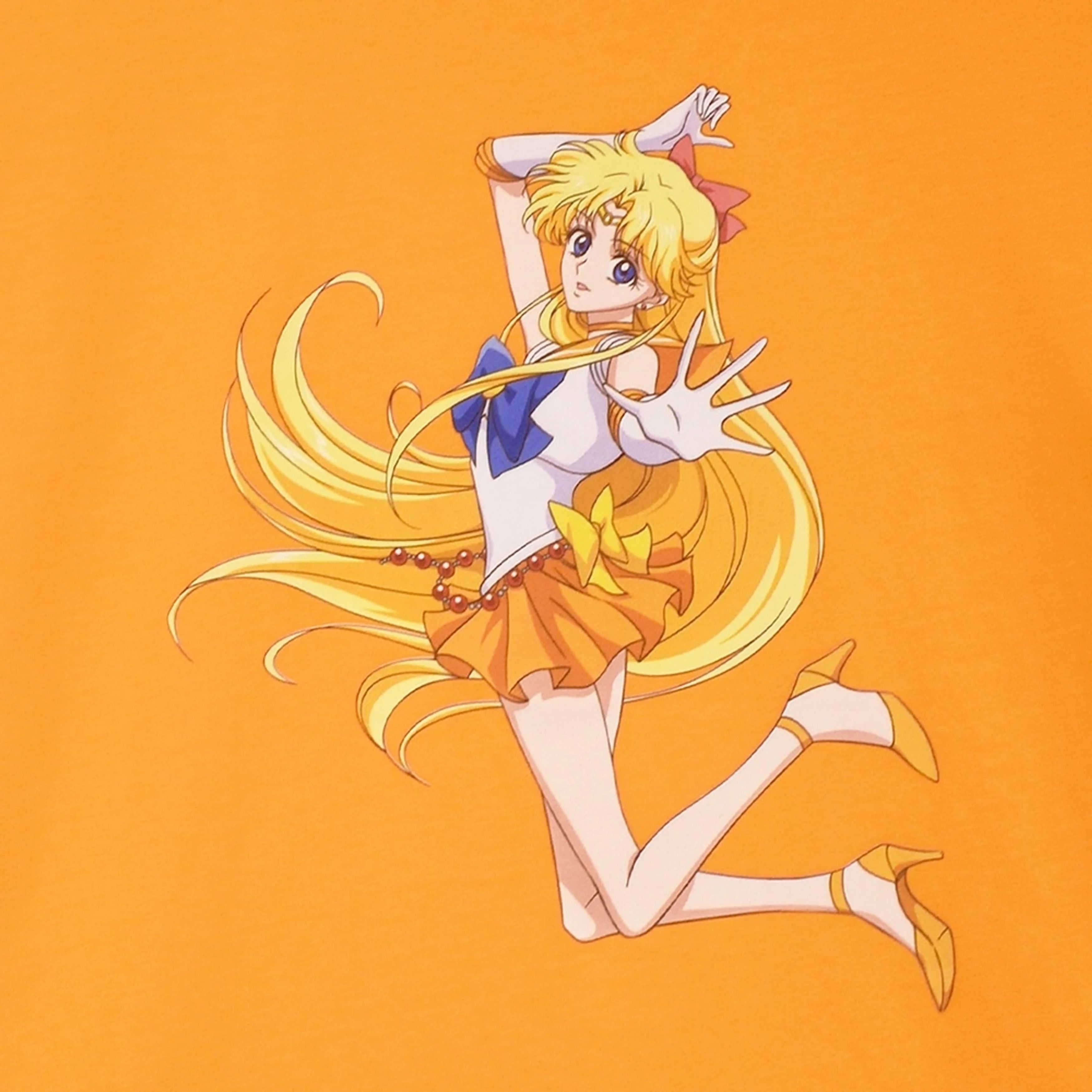 image of Anima x Cartoon Network Skechers Sailor Moon Japan Anime Tee Hook-Up Akira Devilman in Yellow (Size