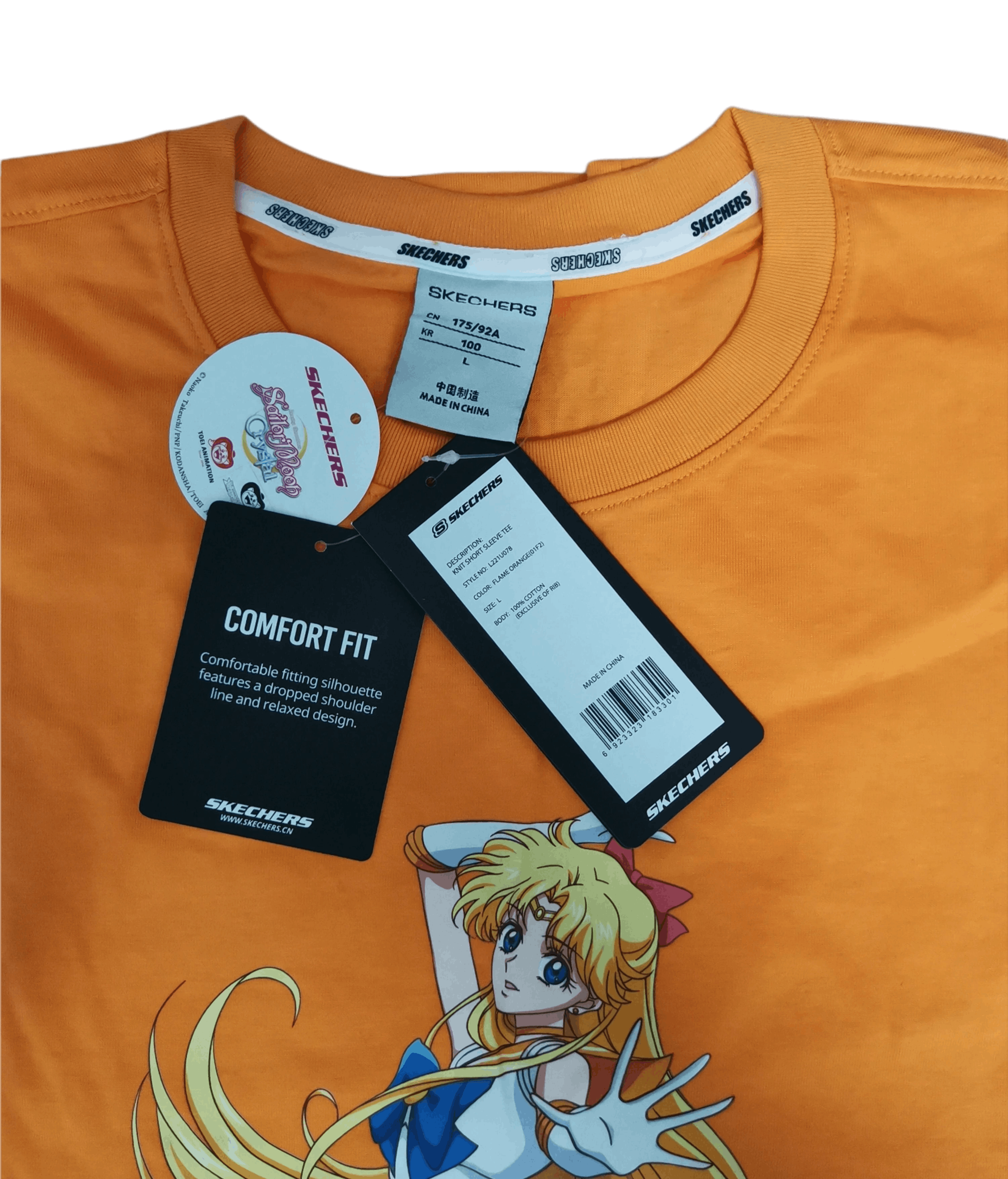 Anime Skechers Sailor Moon Japan Anime Tee Hook-up Akira Devilman Size US L / EU 52-54 / 3 - 3 Thumbnail