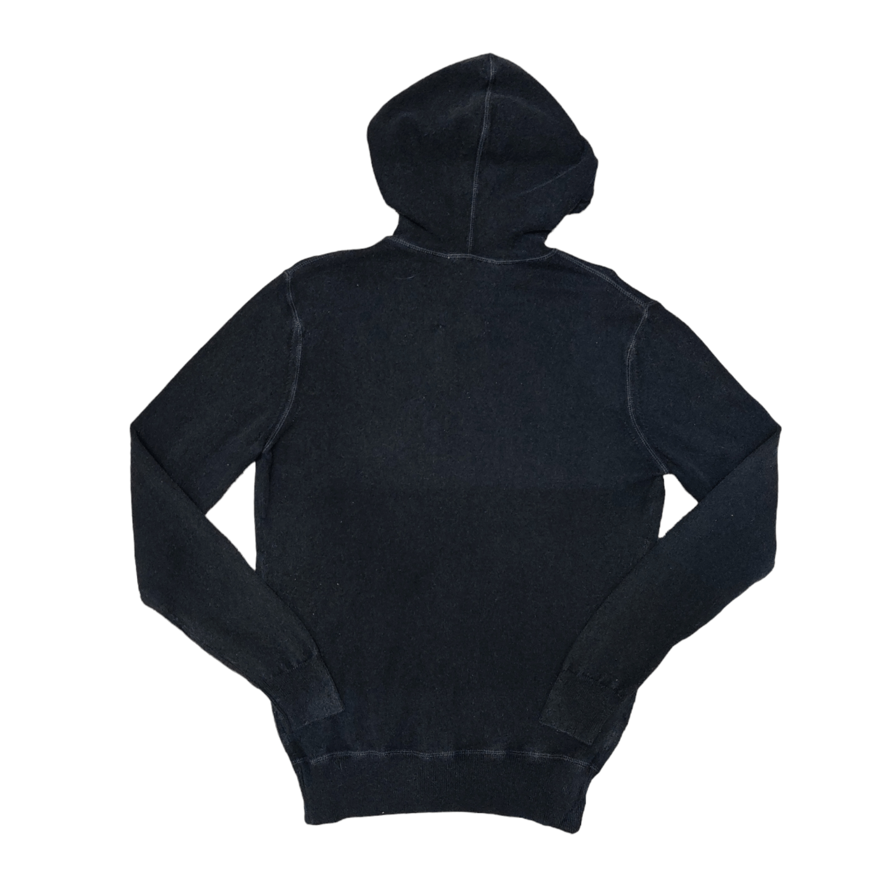 HYDROGEN Vintage Hydrogen Skull H2J Hoodie Lana Merino Wool Size US M / EU 48-50 / 2 - 9 Thumbnail