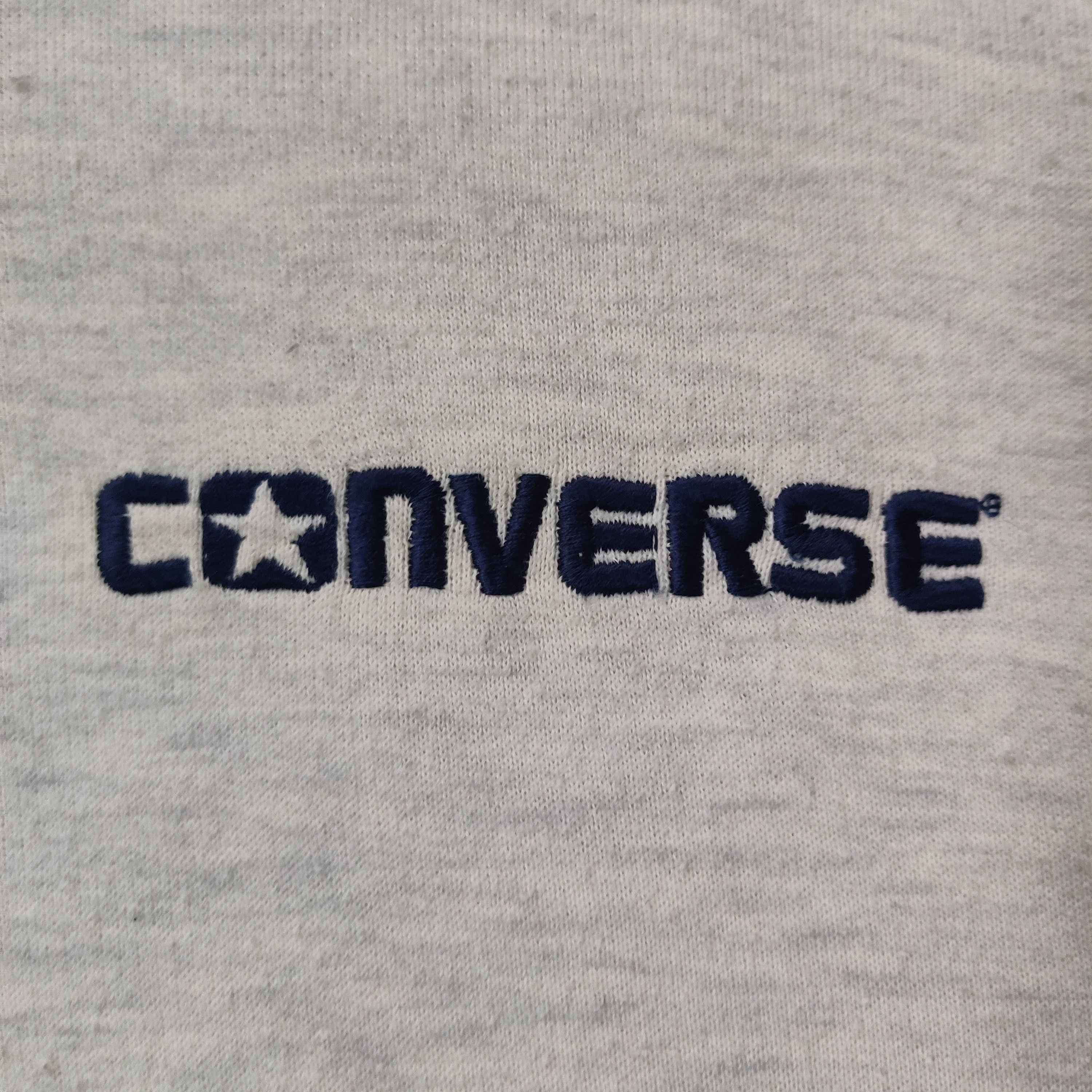 Converse Vintage 90's Converse Hoodie Embroidery Spellout Size US L / EU 52-54 / 3 - 4 Thumbnail