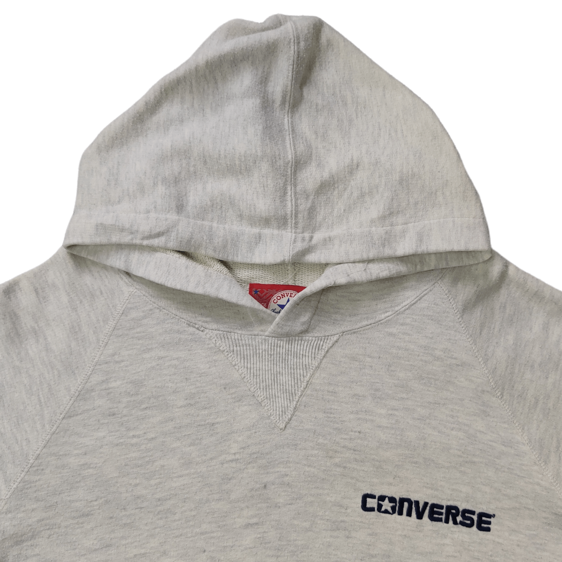 Converse Vintage 90's Converse Hoodie Embroidery Spellout Size US L / EU 52-54 / 3 - 2 Thumbnail