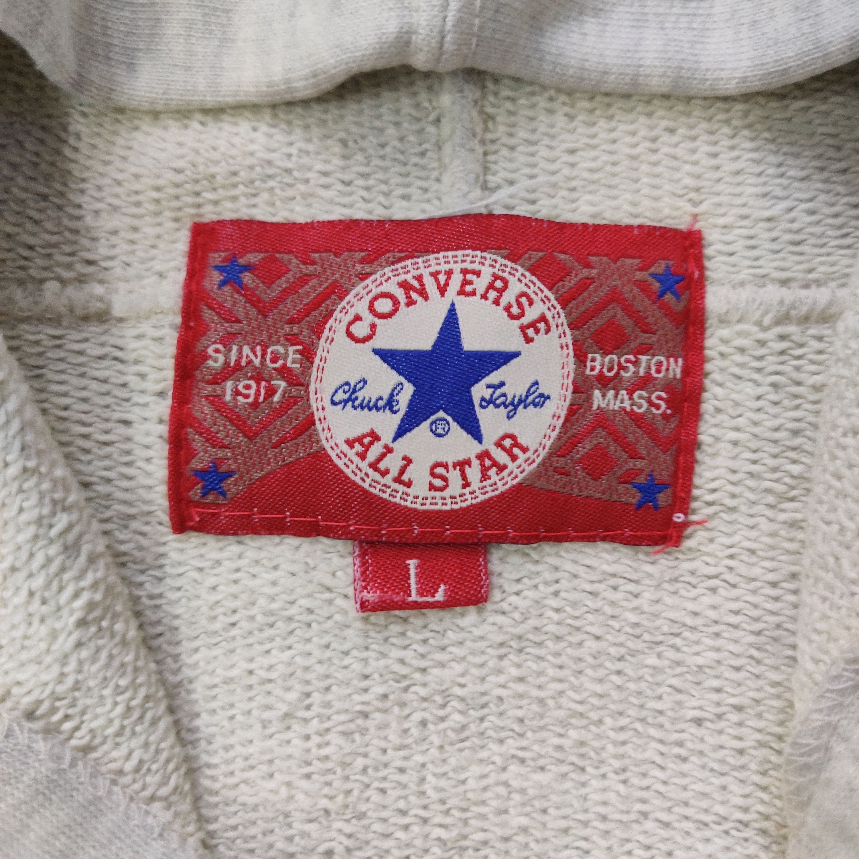 Converse Vintage 90's Converse Hoodie Embroidery Spellout Size US L / EU 52-54 / 3 - 5 Thumbnail