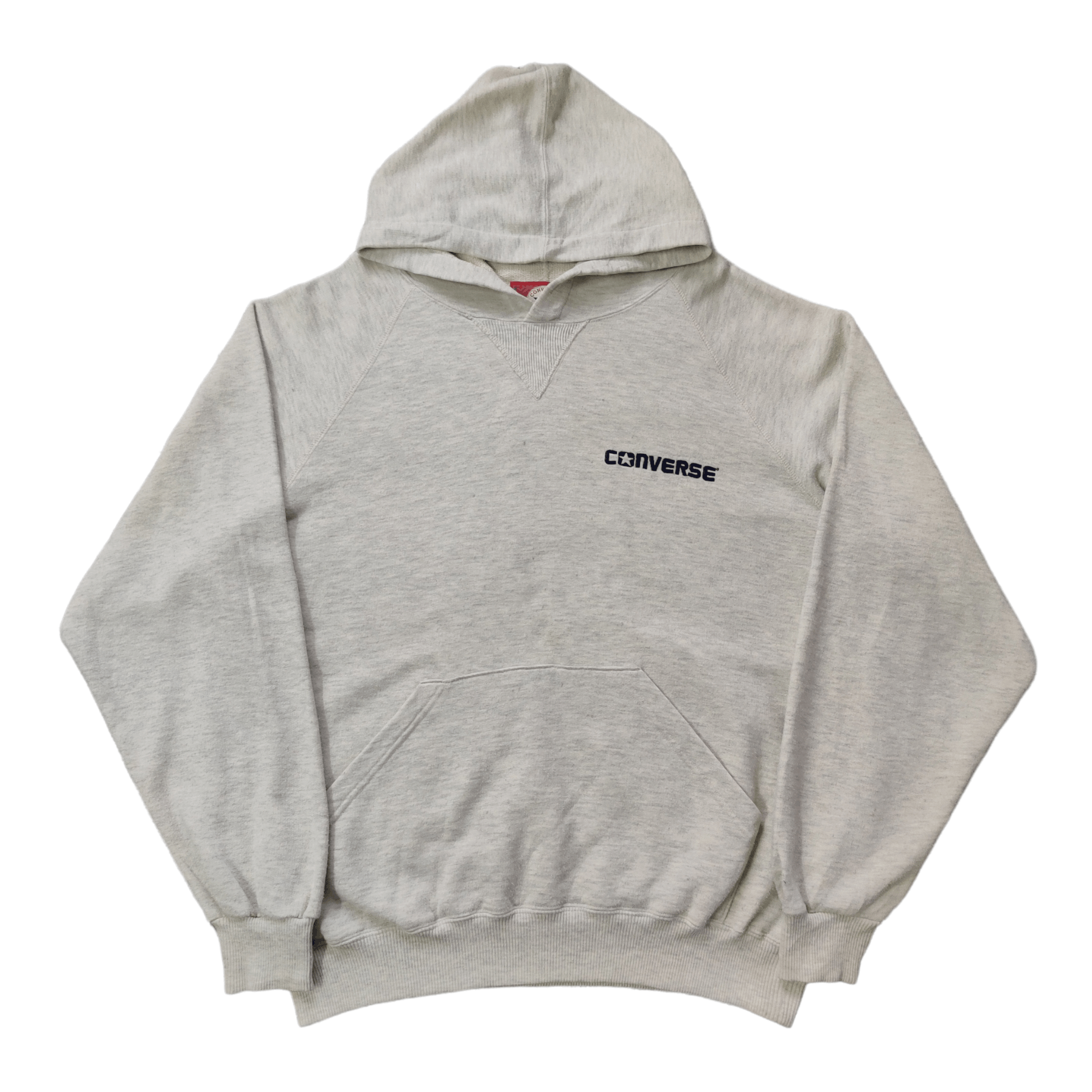 Converse Vintage 90's Converse Hoodie Embroidery Spellout Size US L / EU 52-54 / 3 - 1 Thumbnail