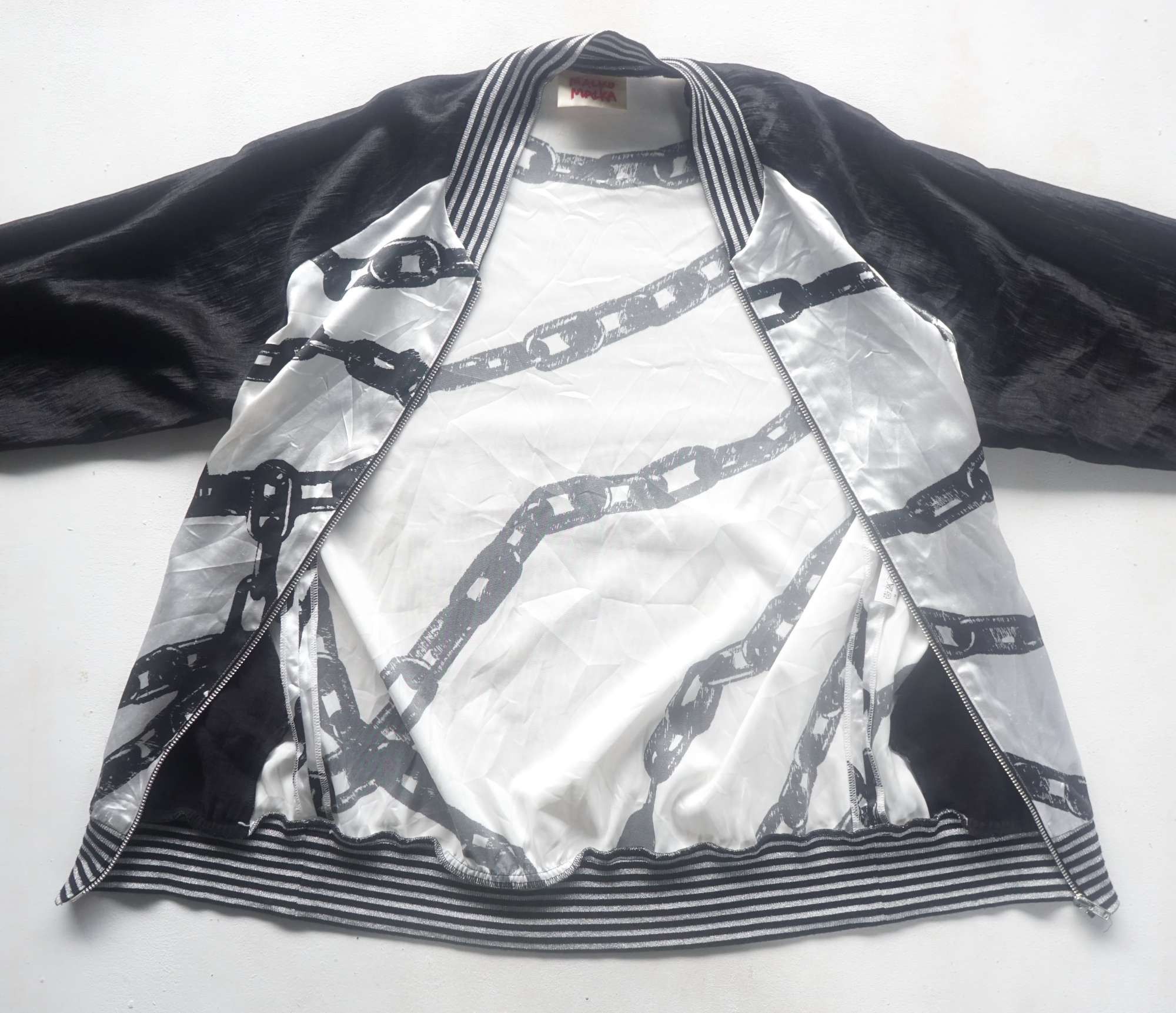 Japanese Brand MALKO MALKA Chains Design Light Jacket Size US M / EU 48-50 / 2 - 4 Thumbnail