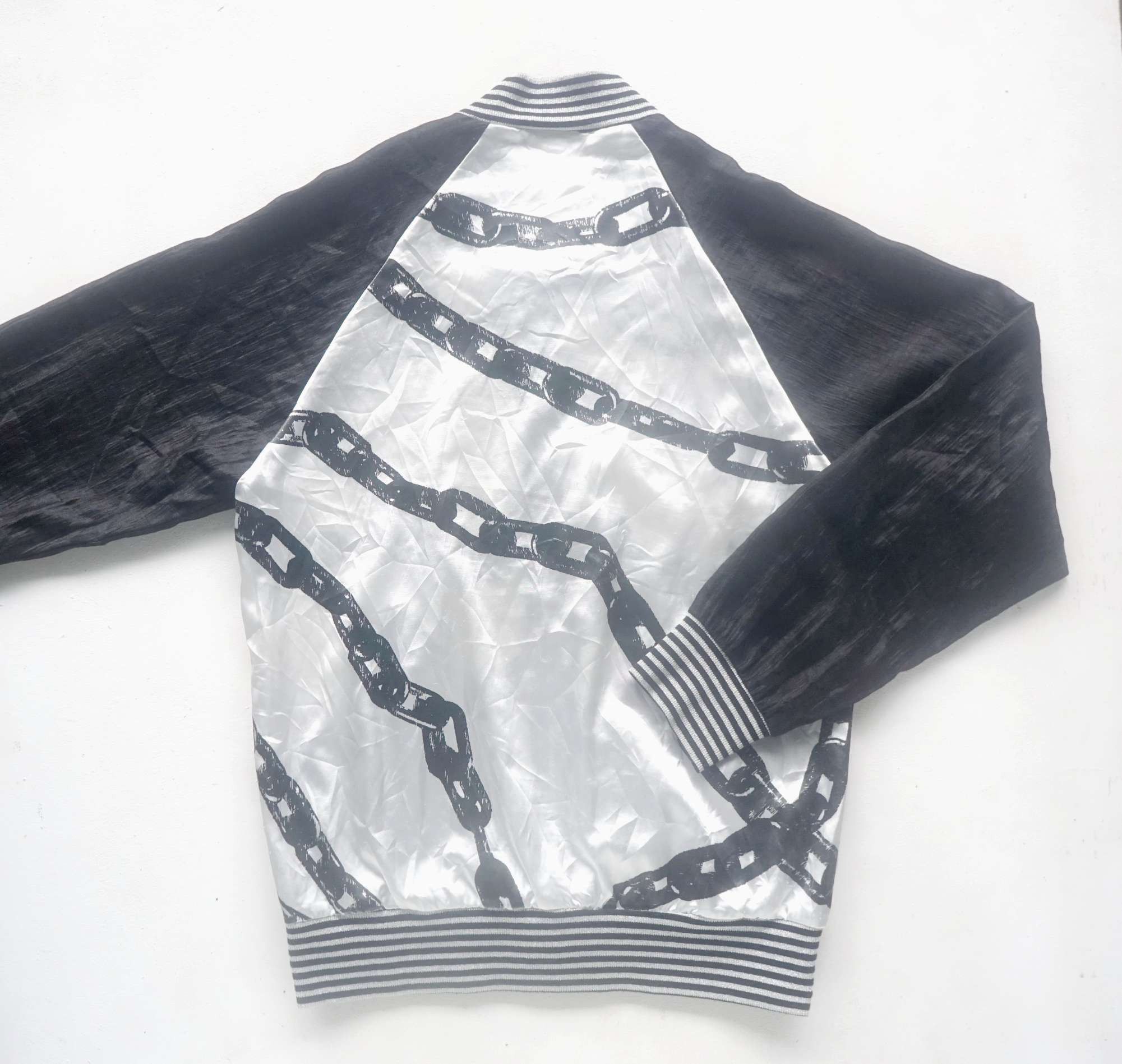 Japanese Brand MALKO MALKA Chains Design Light Jacket Size US M / EU 48-50 / 2 - 3 Thumbnail