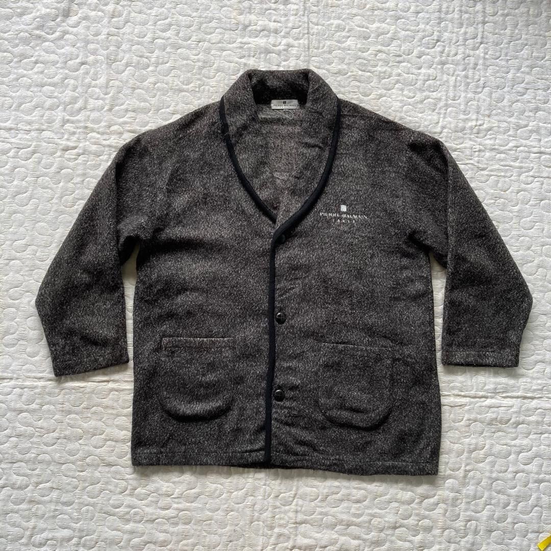 Pierre Balmain Pierre Balmain Shawl Colar Herringbone Jacket Size US XL / EU 56 / 4 - 1 Thumbnail