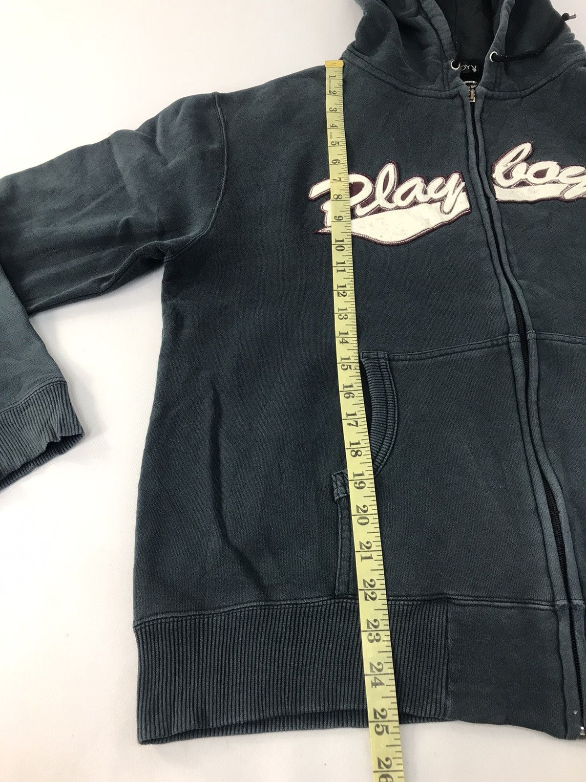Playboy × Vintage Playboy Bunny Hoodies Bunny Head Logo Spell Out K2295j Size US XL / EU 56 / 4 - 11 Thumbnail