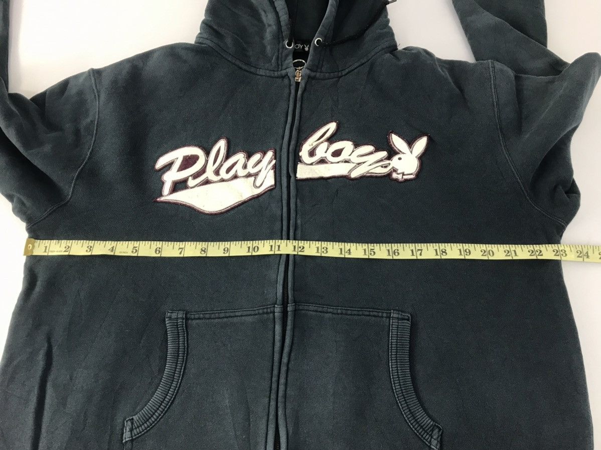 Playboy × Vintage Playboy Bunny Hoodies Bunny Head Logo Spell Out K2295j Size US XL / EU 56 / 4 - 10 Thumbnail
