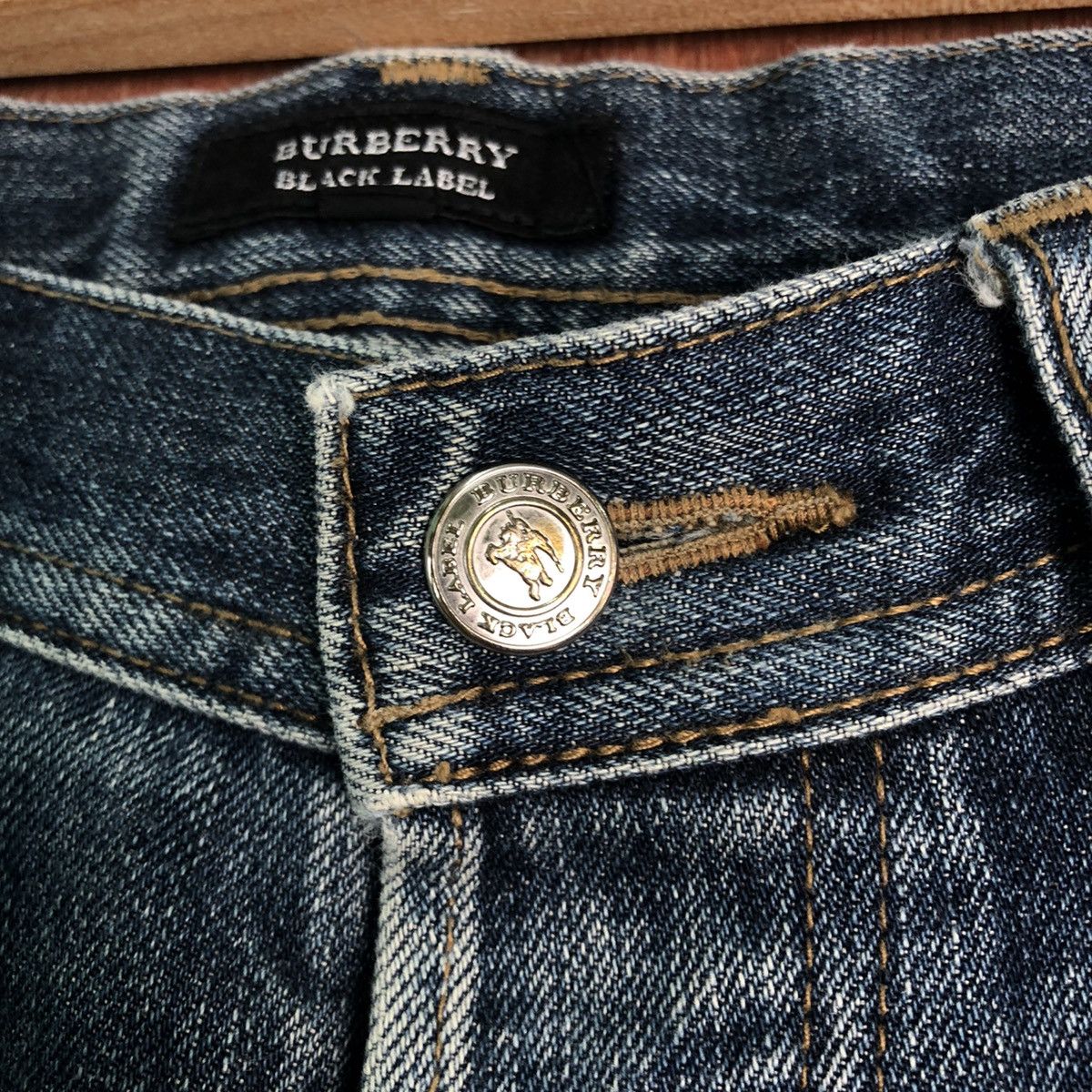 Burberry DLL Burberry Black Label distressed Denim Jeans Pants #c298 Size US 30 / EU 46 - 4 Thumbnail