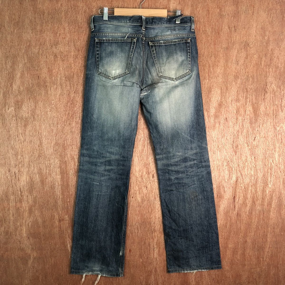 Burberry DLL Burberry Black Label distressed Denim Jeans Pants #c298 Size US 30 / EU 46 - 6 Thumbnail